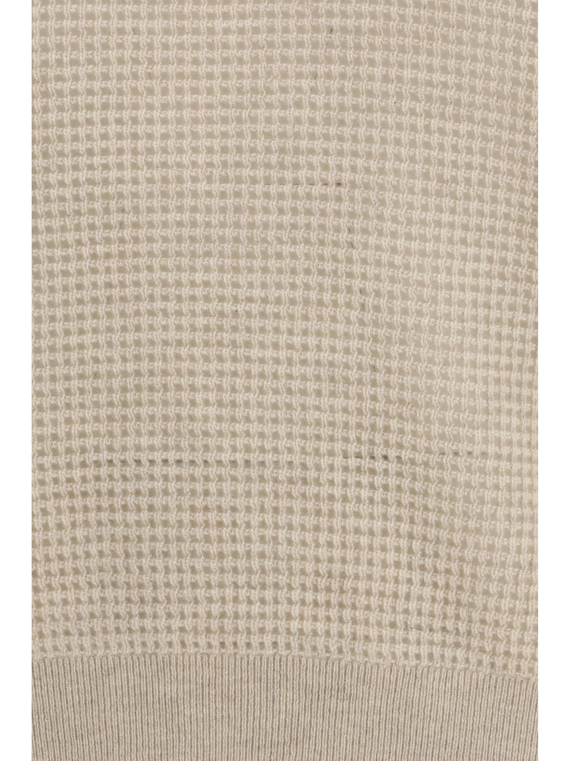 Brunello Cucinelli Women Sparkling Net Cotton Hooded Sweatshirt BRUNELLO CUCINELLI