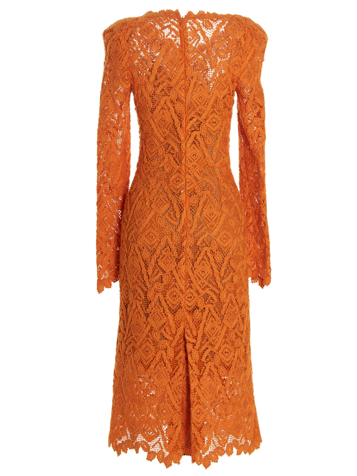 Ermanno Scervino Women Macramé Lace Dress ERMANO SCERVINO