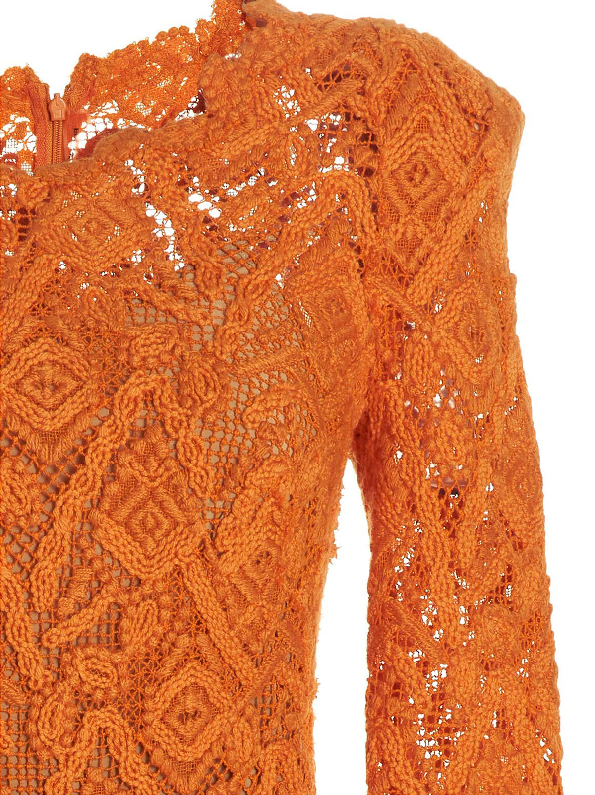 Ermanno Scervino Women Macramé Lace Dress ERMANO SCERVINO