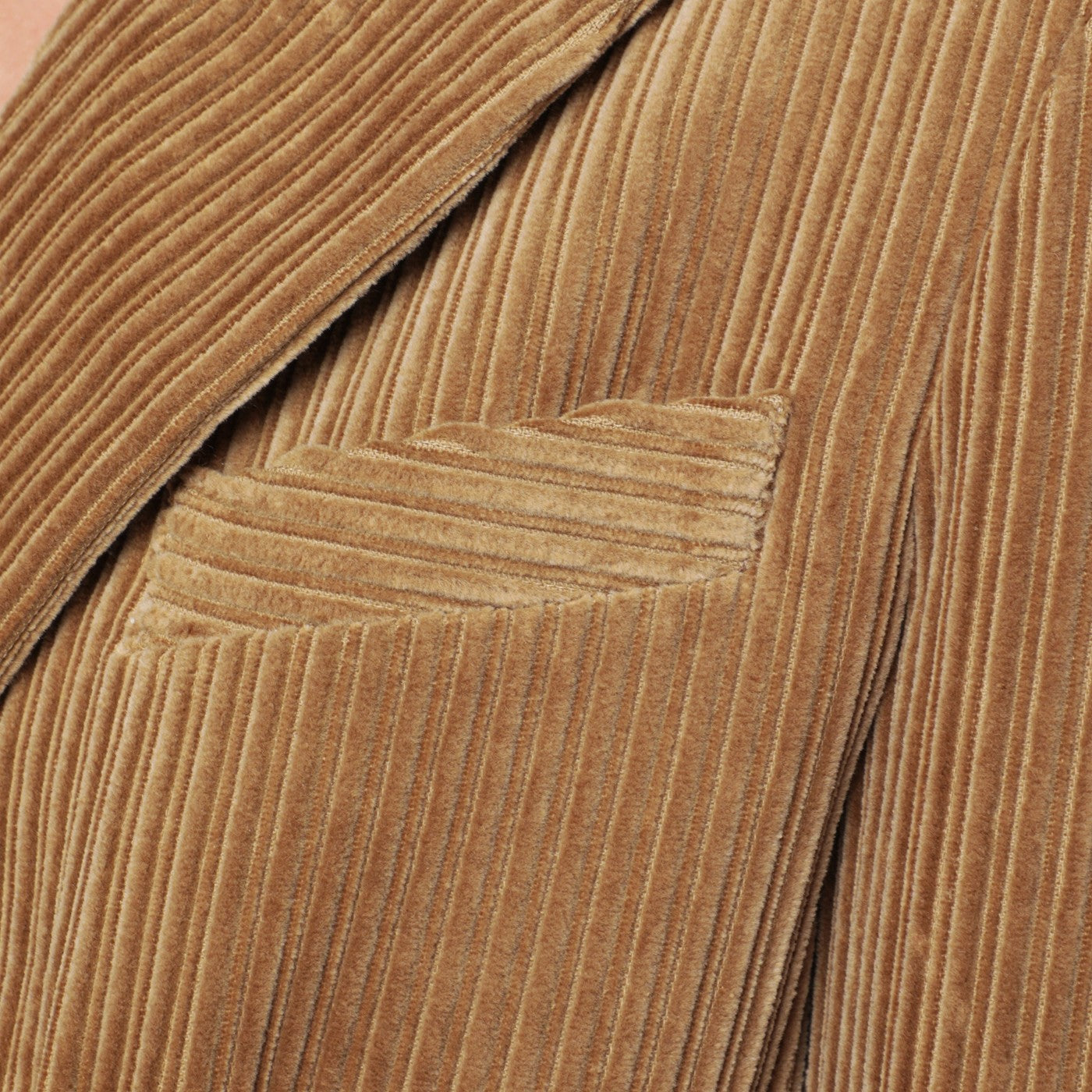 P.A.R.O.S.H. Camel-Coloured Ribbed Velvet Jacket Women P.A.R.O.S.H.