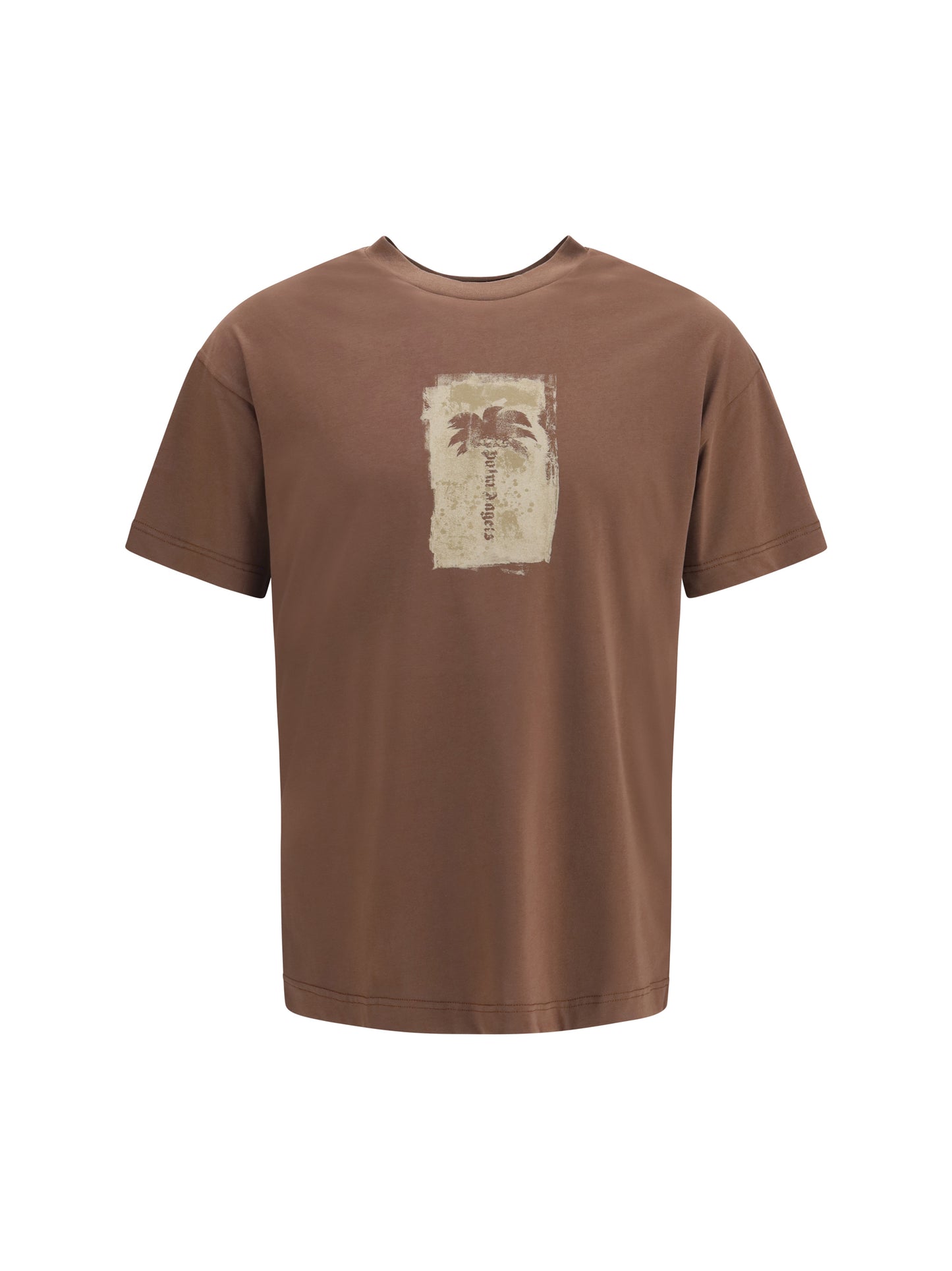 Palm Angels Men Palm Tree Cotton T-Shirt PALM ANGELS