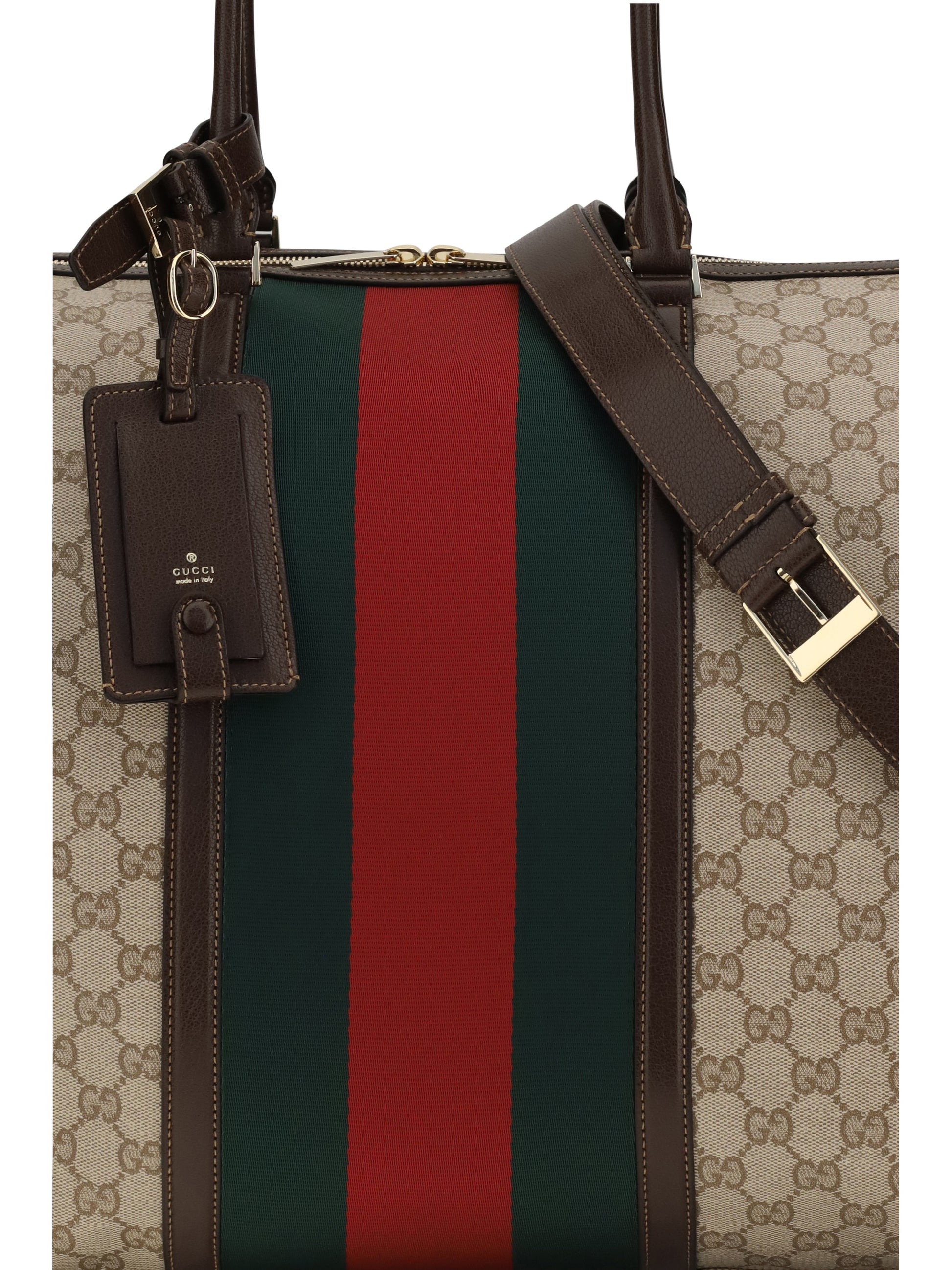 Gucci Women Gg Travel Bag Web Stripe GUCCI