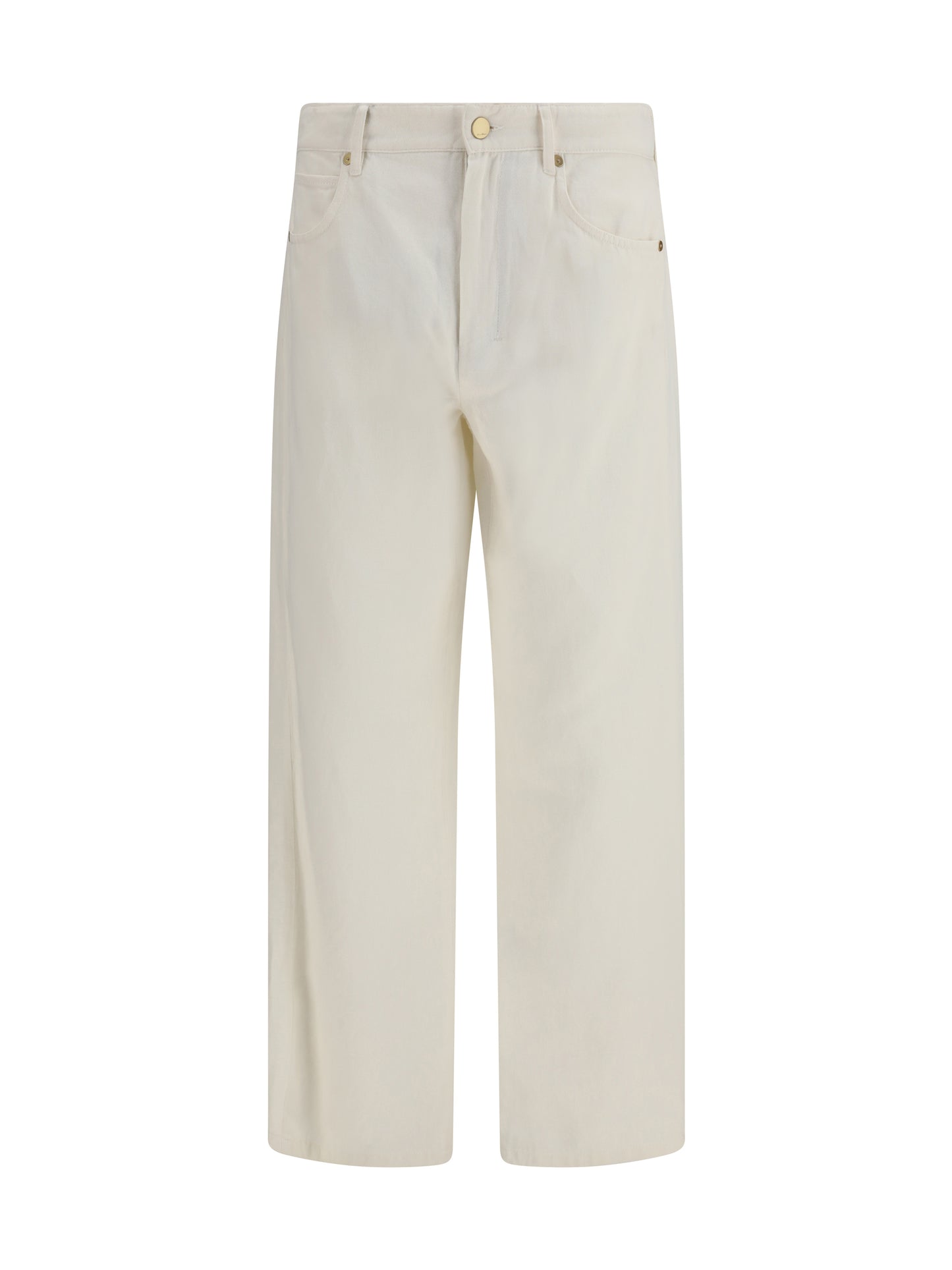 'S Maxmara Women Cotton And Linen Pants S MAX MARA