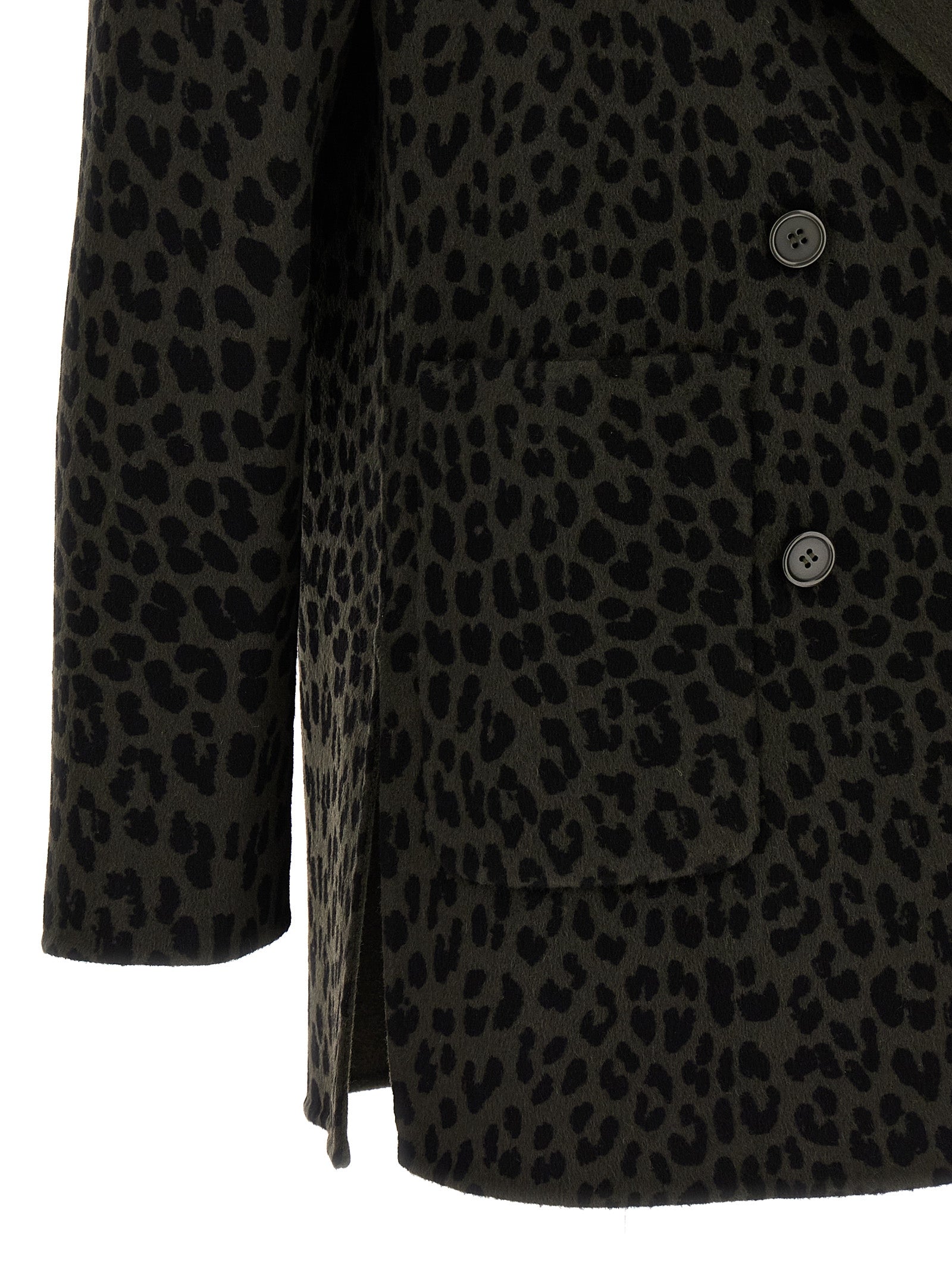 P.A.R.O.S.H. Women Animal Print Double-Breasted Blazer P.A.R.O.S.H.