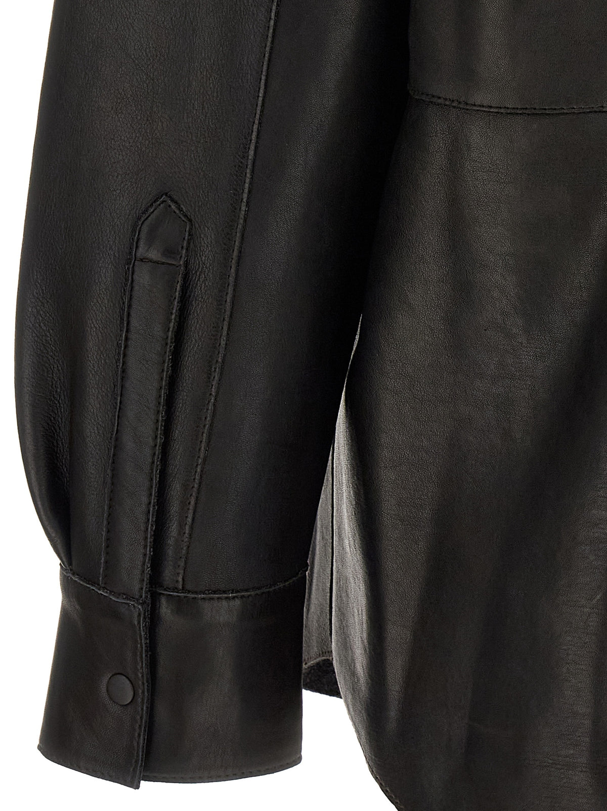 P.A.R.O.S.H. Women Leather Shirt P.A.R.O.S.H.