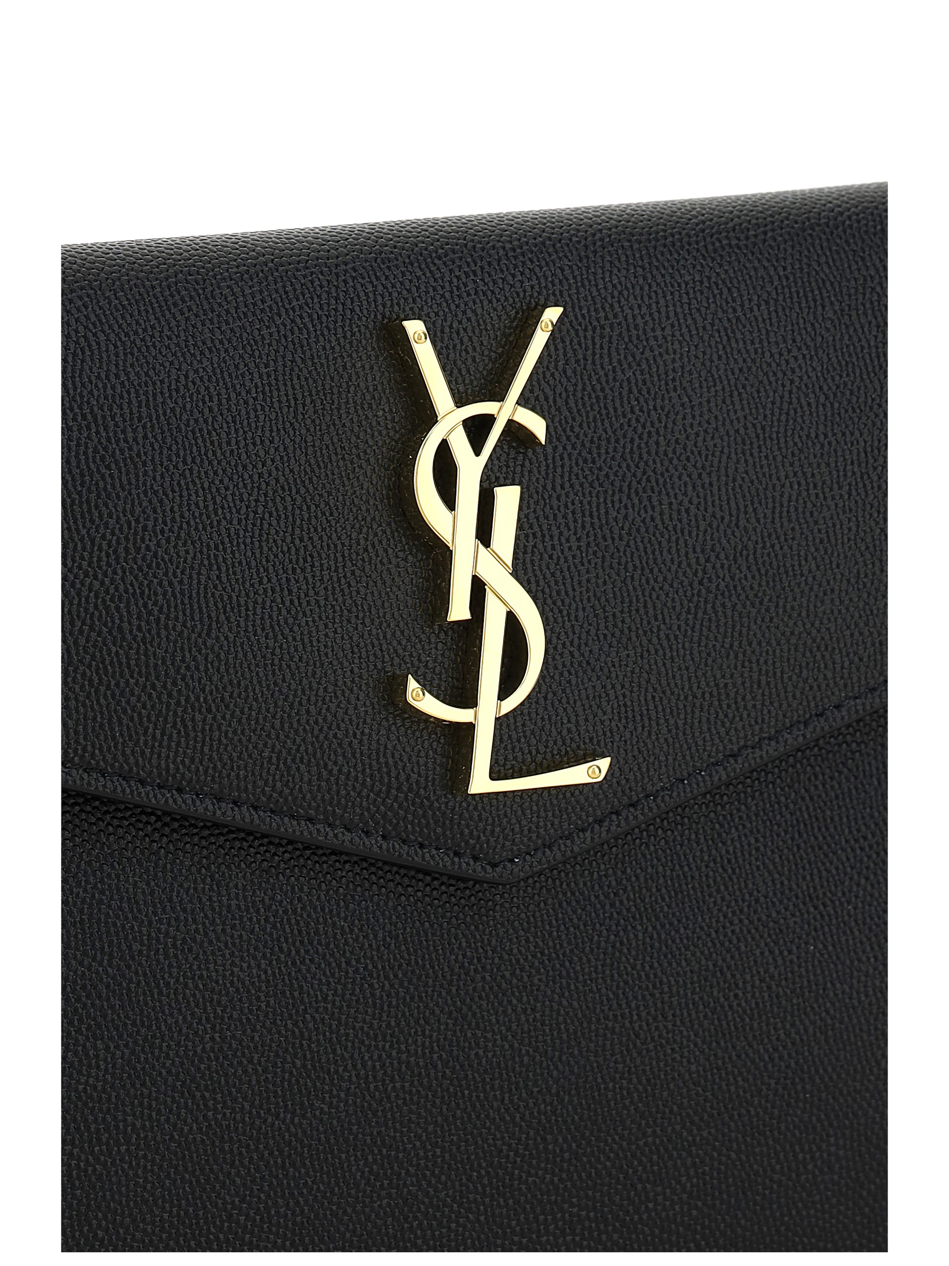 Saint Laurent Women Leather Pochette SAINT LAURENT