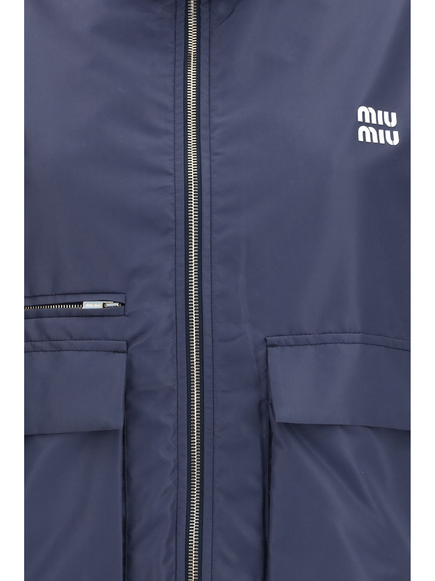 Miu Miu Women Technical Canvas Jacket MIU MIU