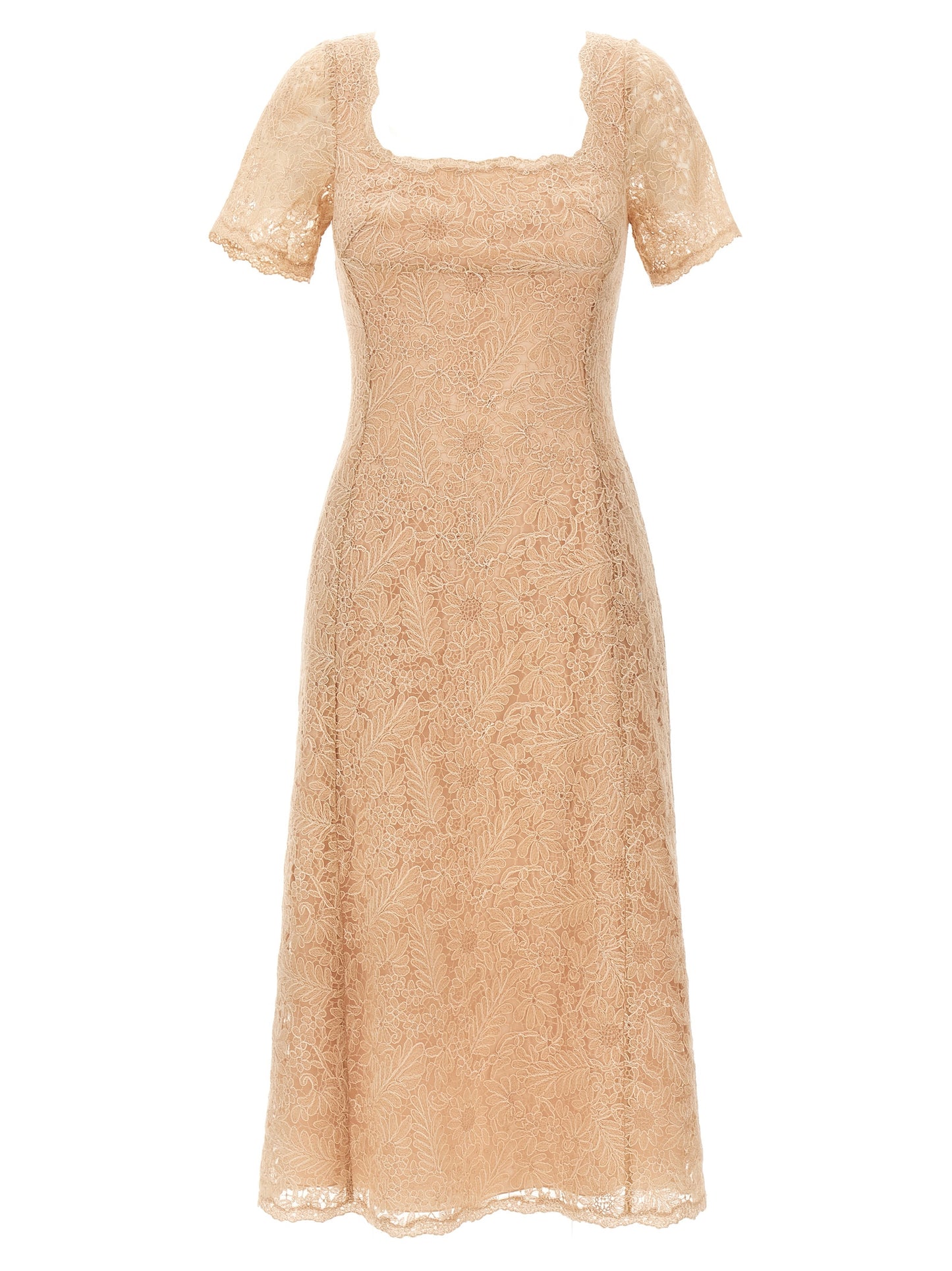 Ermanno Scervino Women Lace Dress ERMANO SCERVINO
