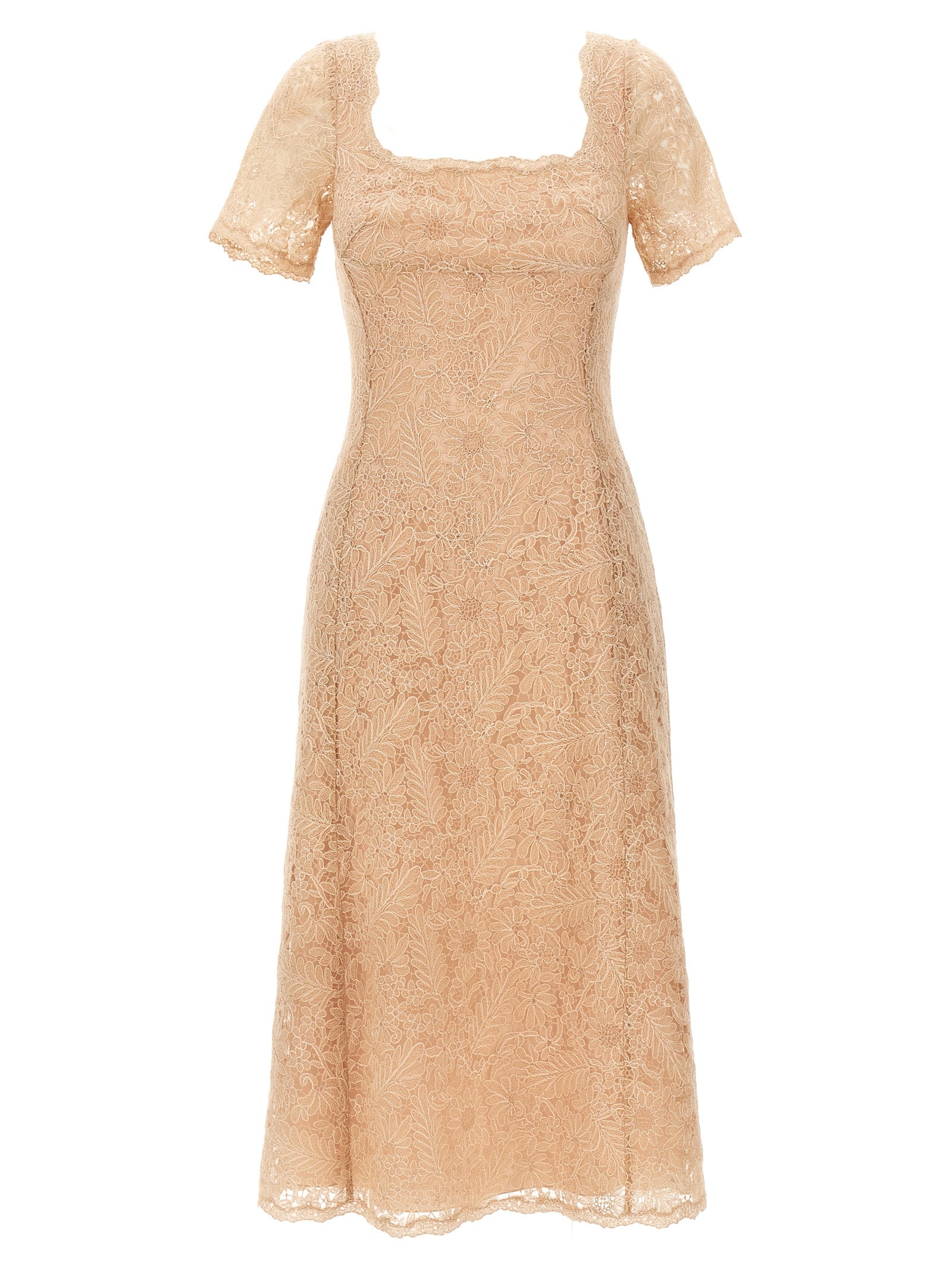 Ermanno Scervino Women Lace Dress ERMANO SCERVINO
