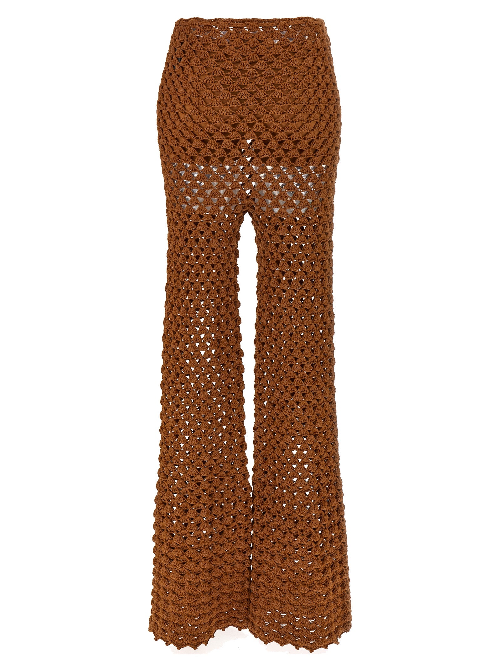 Ermanno Scervino Women Crochet Pants ERMANO SCERVINO