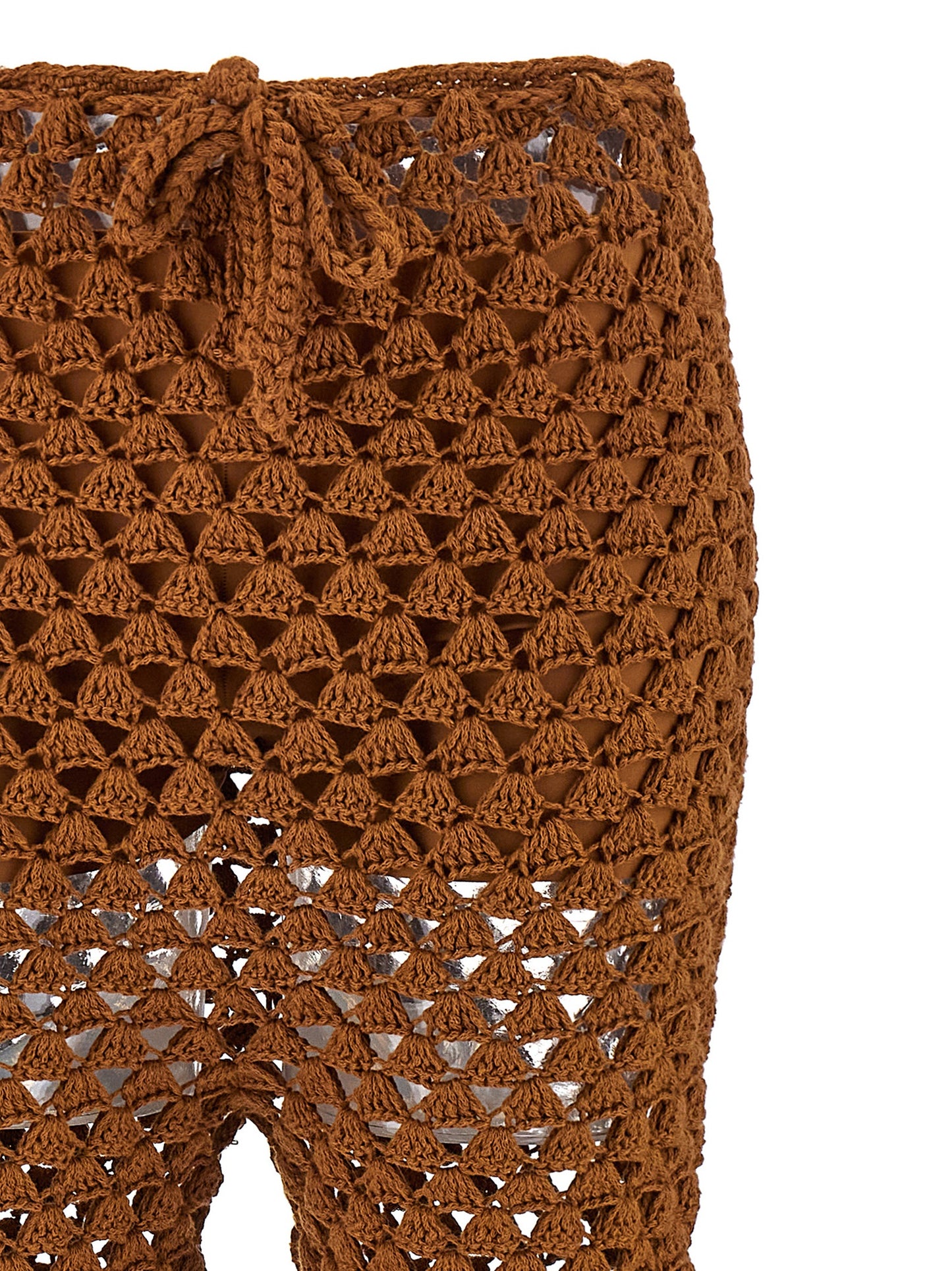 Ermanno Scervino Women Crochet Pants ERMANO SCERVINO