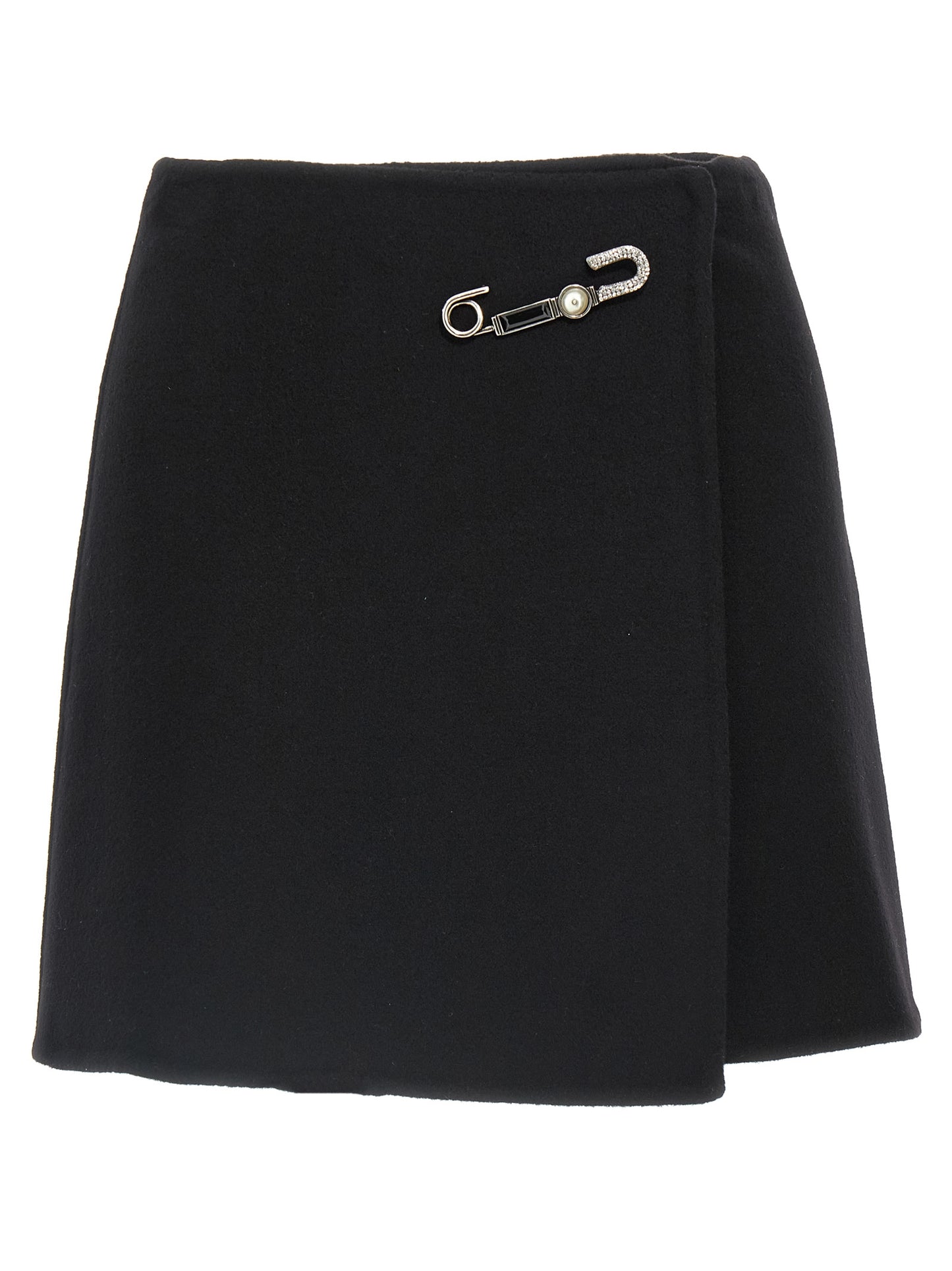 Ermanno Scervino Women Jewel Pin Skirt ERMANO SCERVINO