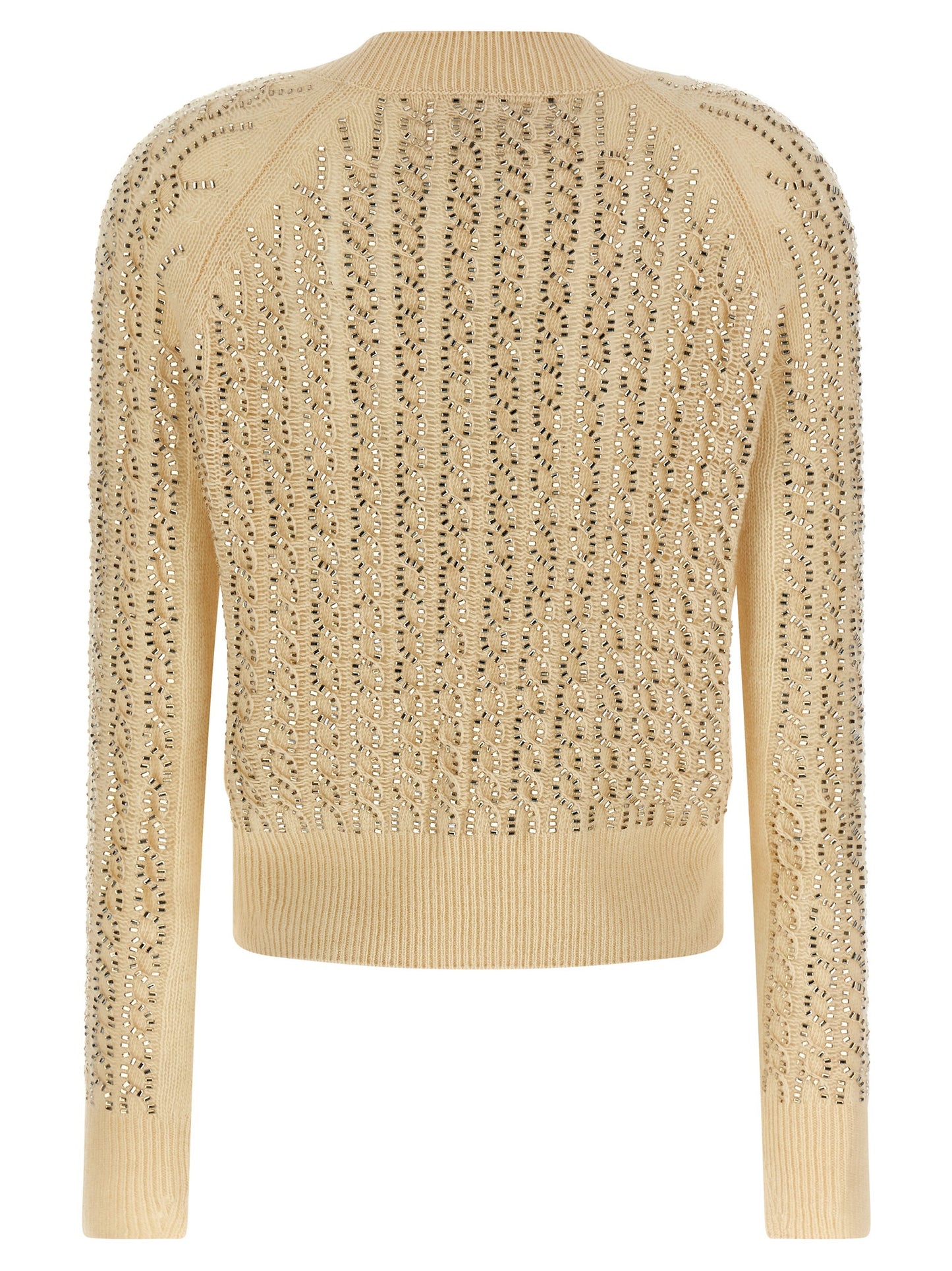 Ermanno Scervino Women Baguette Studded Sweater ERMANO SCERVINO
