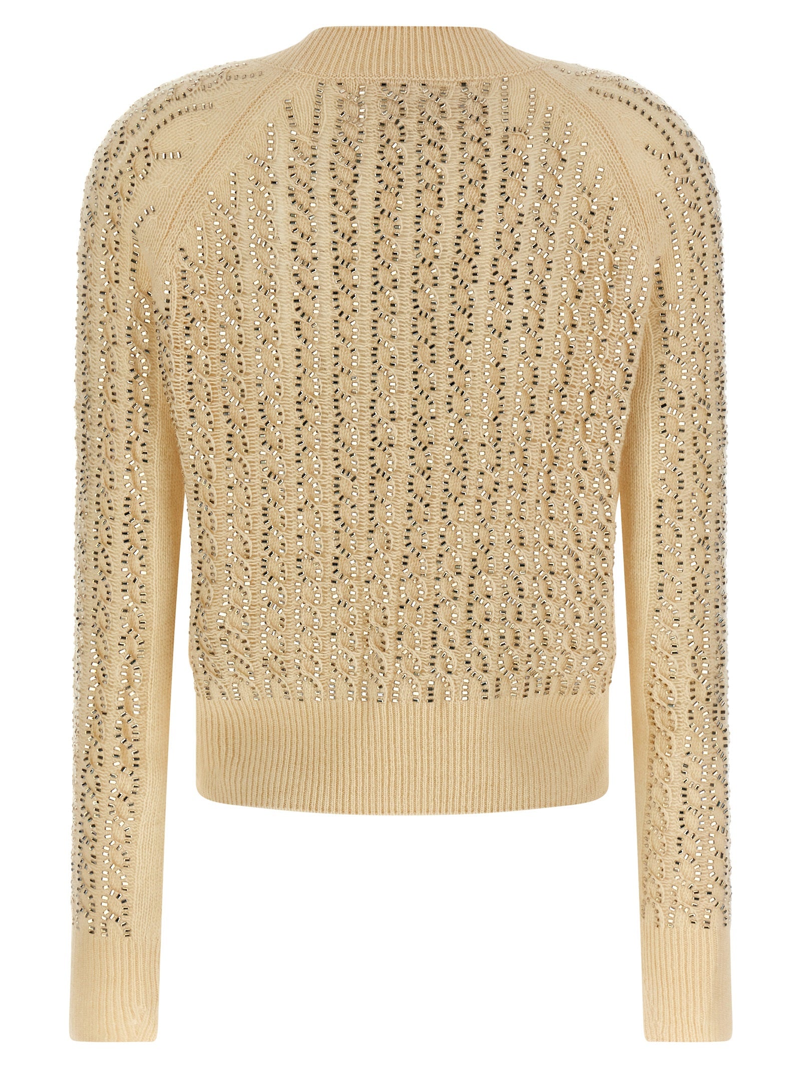 Ermanno Scervino Women Baguette Studded Sweater ERMANO SCERVINO