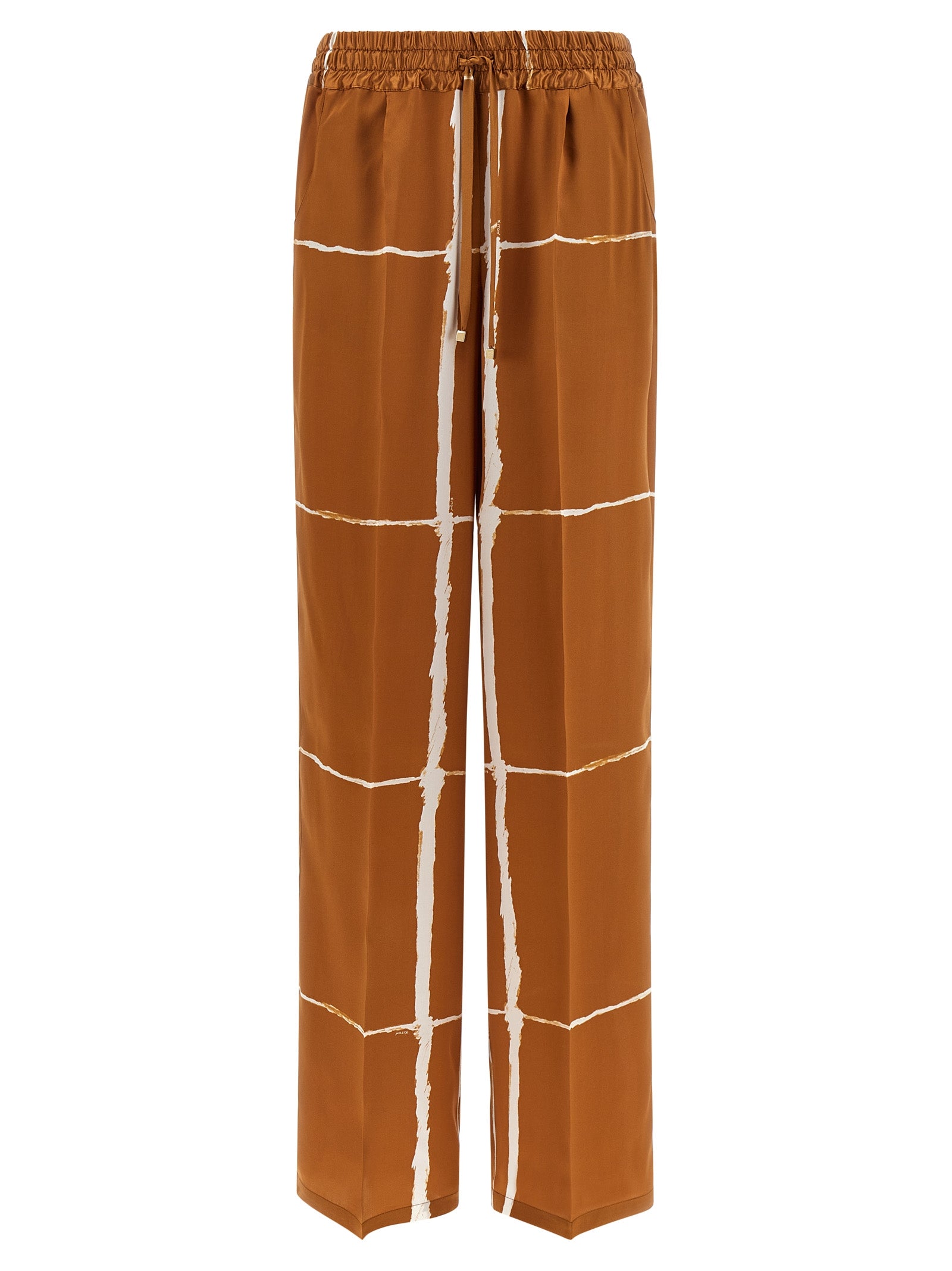 Kiton Women Silk Pants KITON
