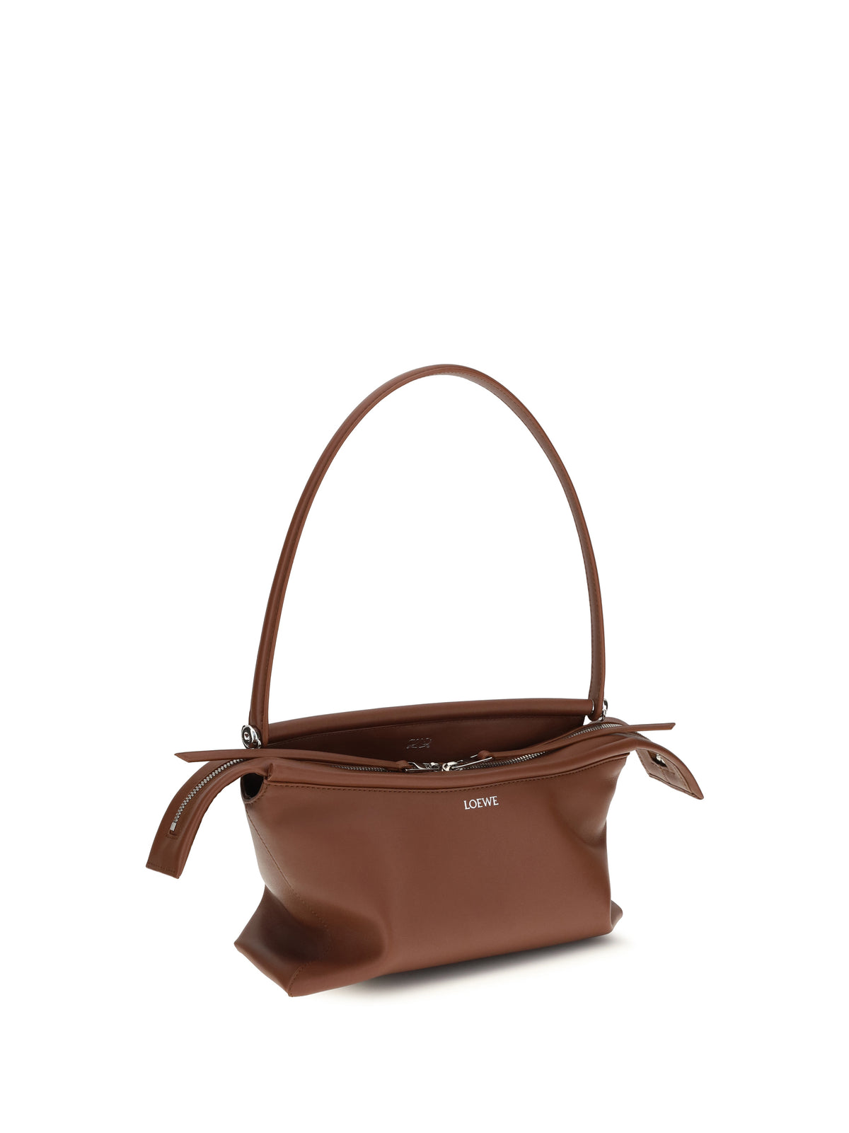 Loewe Women Whisker Glazed Calfskin Shoulder Bag LOEWE