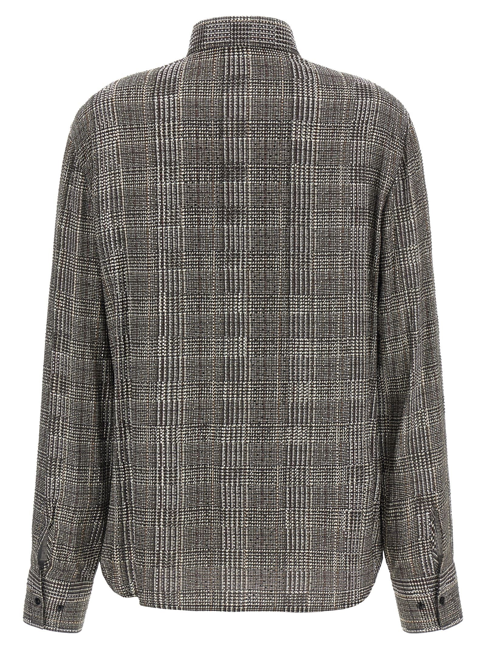 Ermanno Scervino Women All-Over Rhinestone Shirt ERMANO SCERVINO