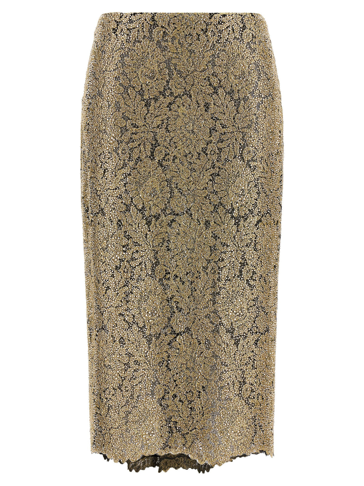 Ermanno Scervino Women Embroidered Tulle Skirt ERMANO SCERVINO