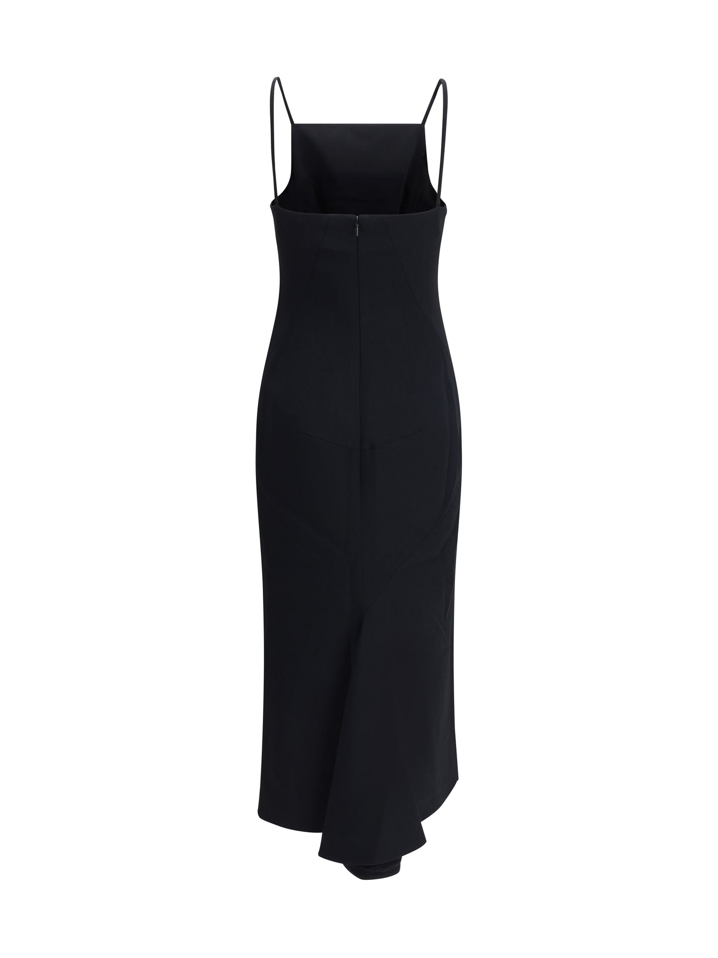 Givenchy Women Midi Dress With Draped Back GIVENCHY