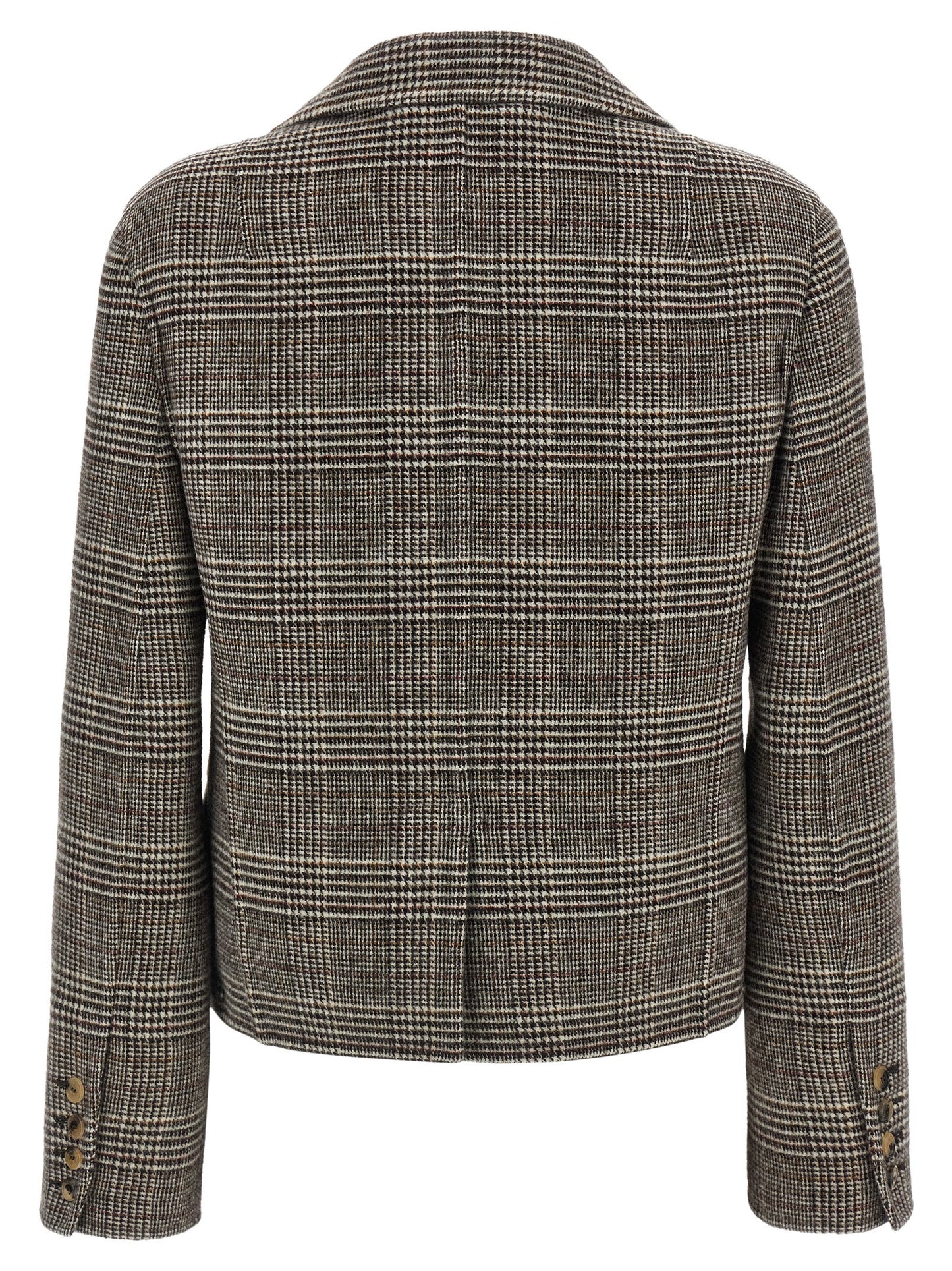 Ermanno Scervino Women Blazer Cropped Check ERMANO SCERVINO