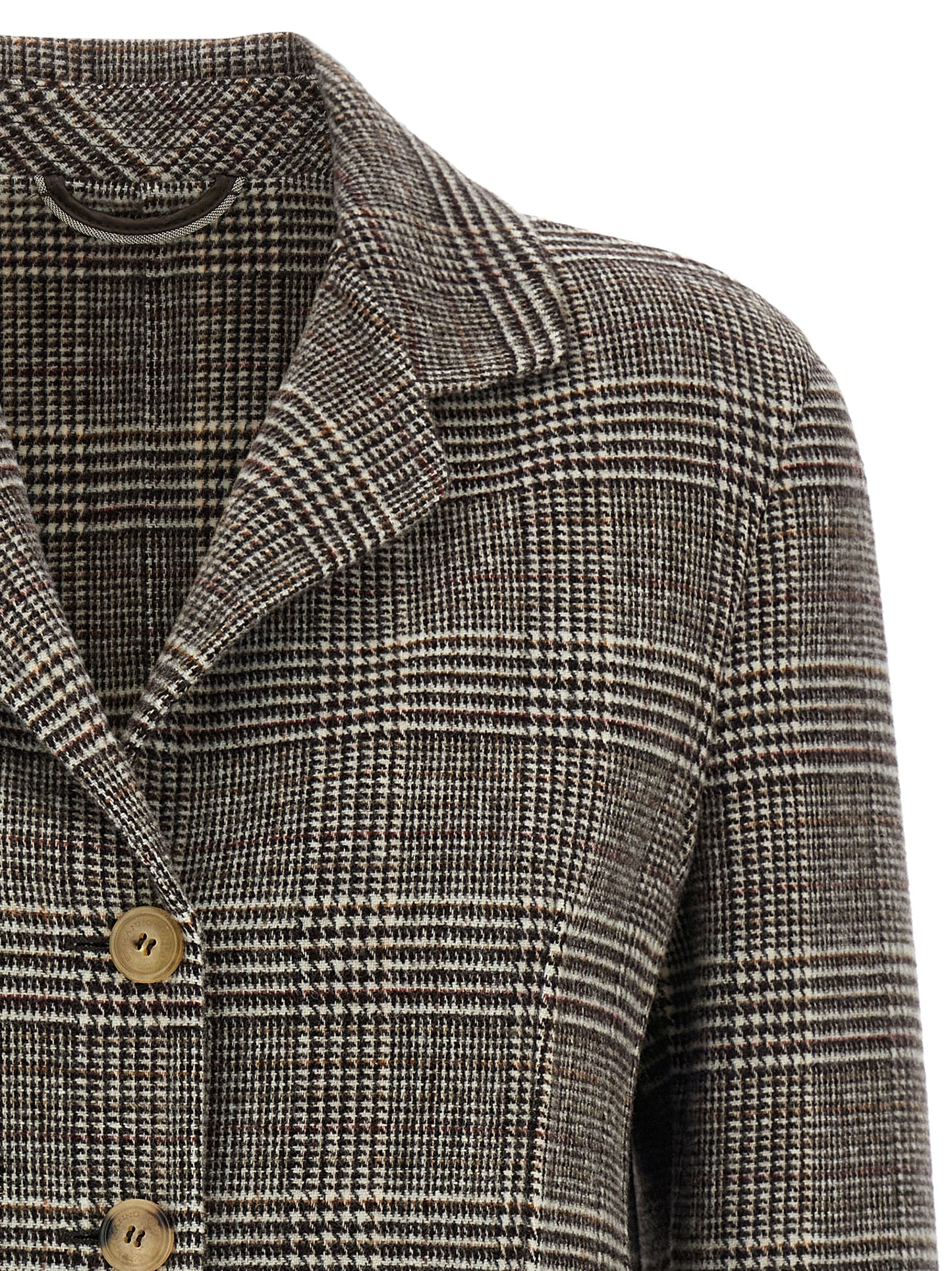 Ermanno Scervino Women Blazer Cropped Check ERMANO SCERVINO
