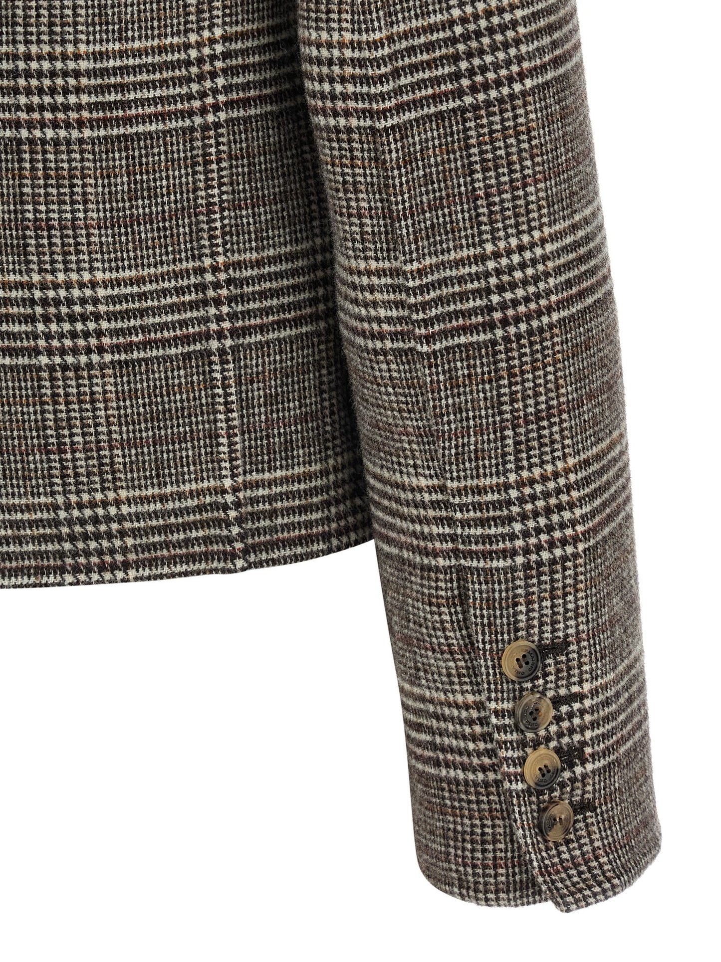 Ermanno Scervino Women Blazer Cropped Check ERMANO SCERVINO