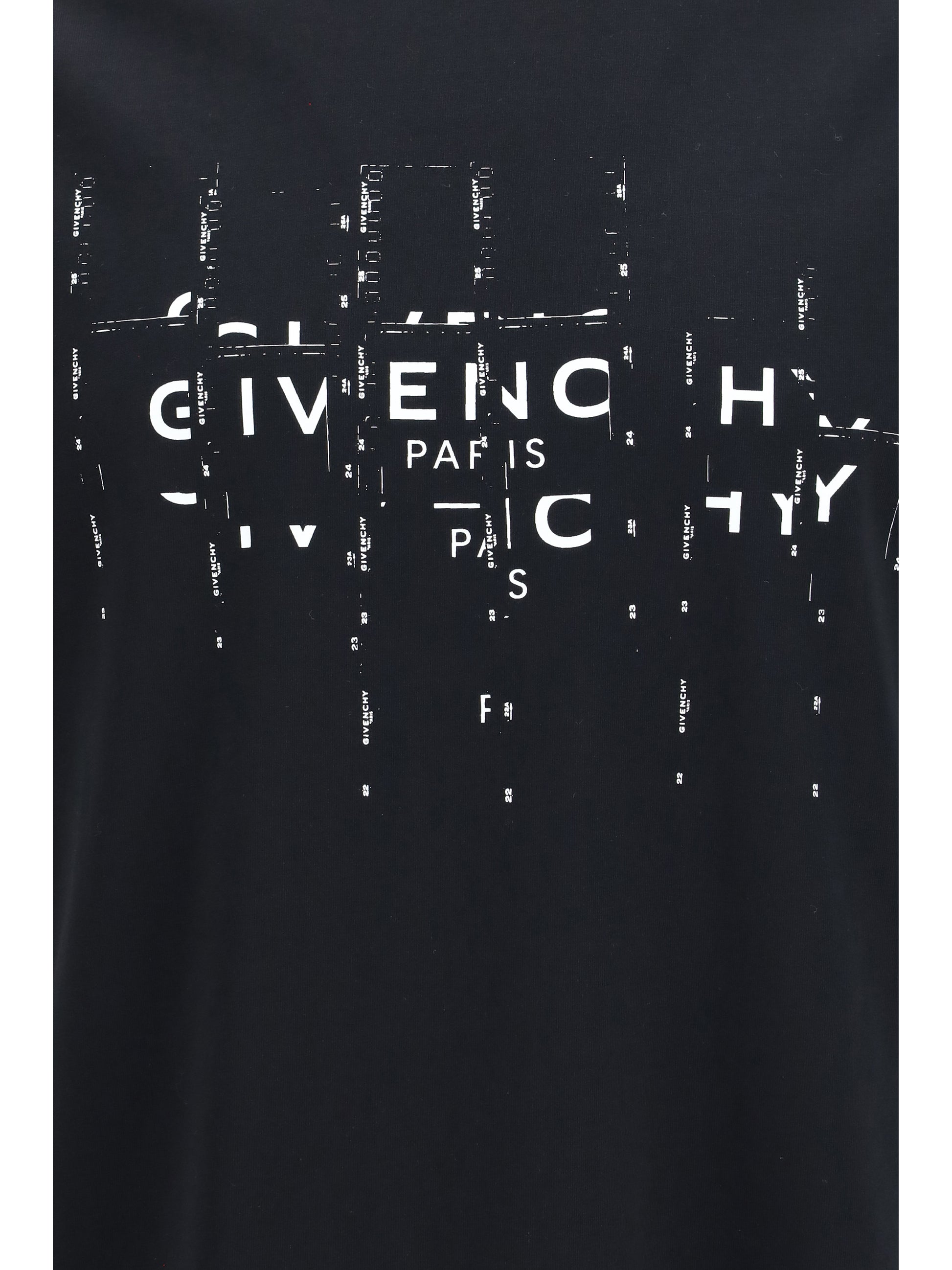 Givenchy Men Photographic Negative Cotton T-Shirt GIVENCHY