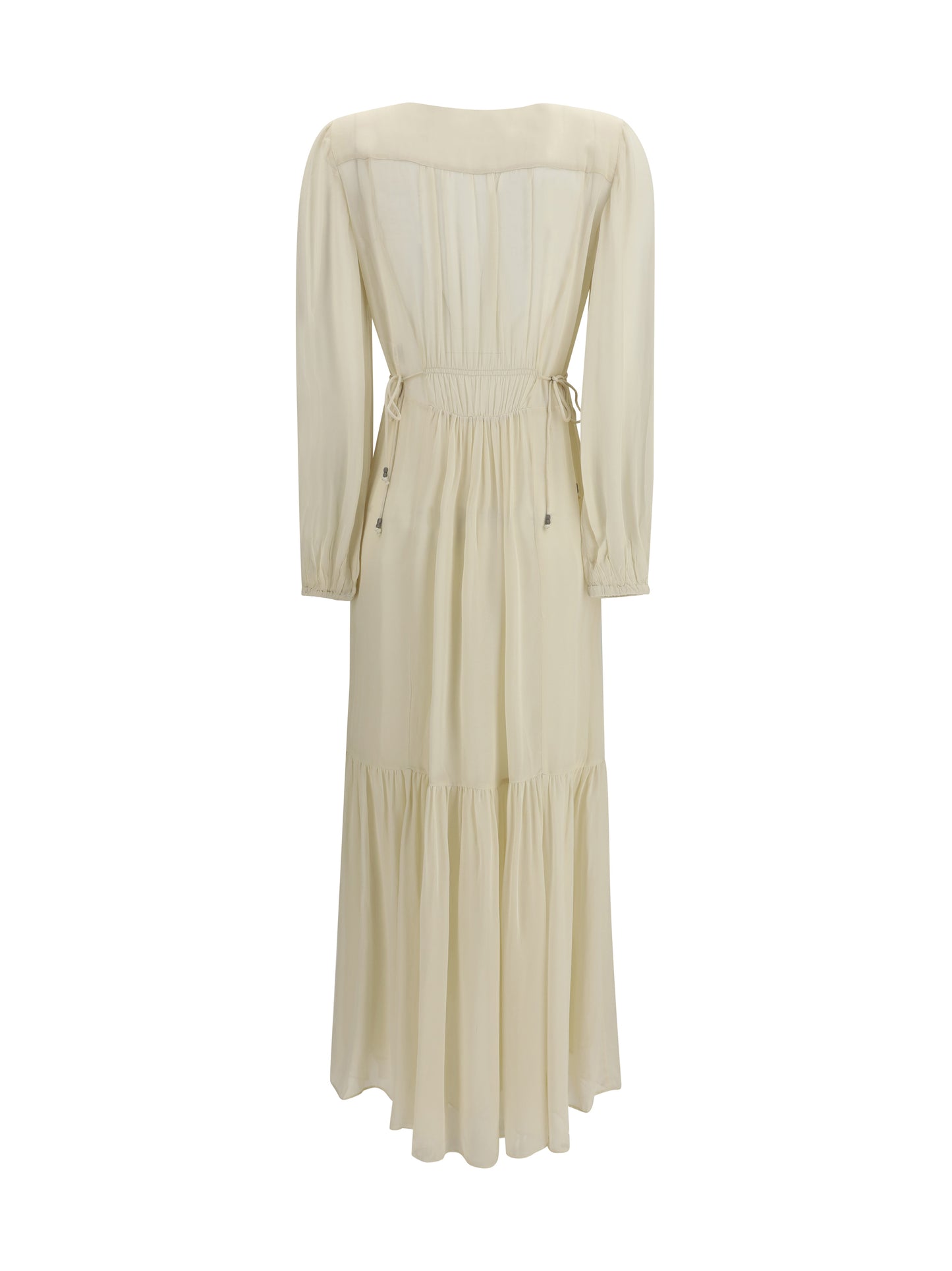 Marant Etoile Women Buttoned Sheer Long Dress ISABEL MARANT ETOILE