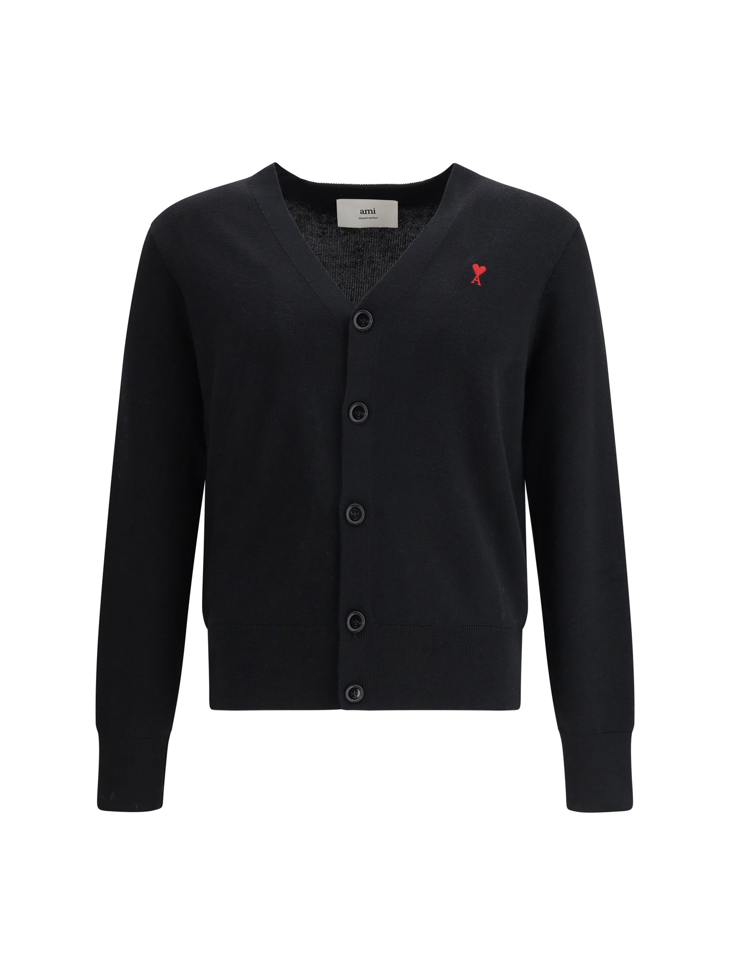 Ami Paris Men Ami De Coeur Cardigan AMI PARIS