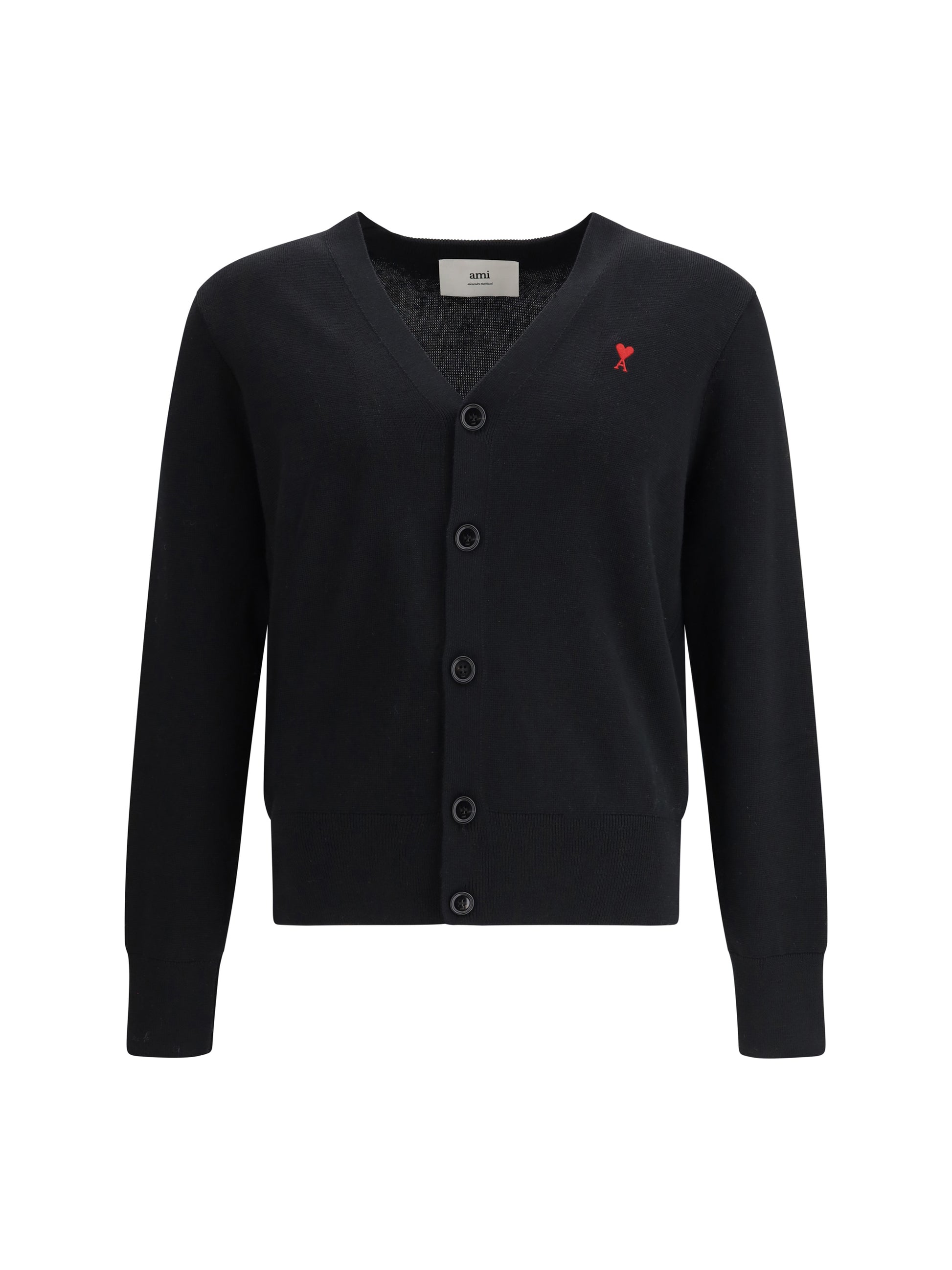Ami Paris Men Ami De Coeur Cardigan AMI PARIS