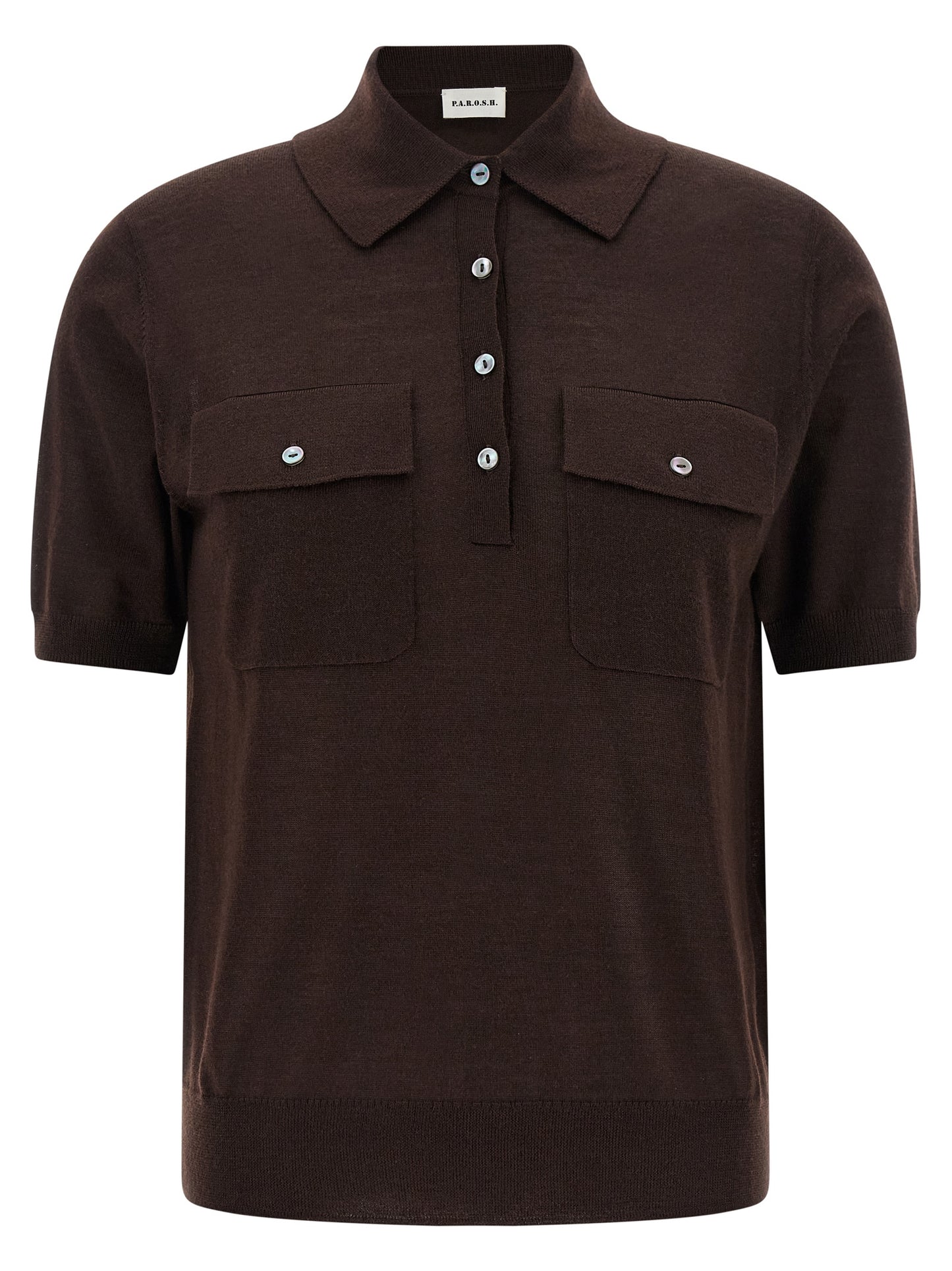 P.A.R.O.S.H. Women 'Linfa26' Polo Shirt P.A.R.O.S.H.