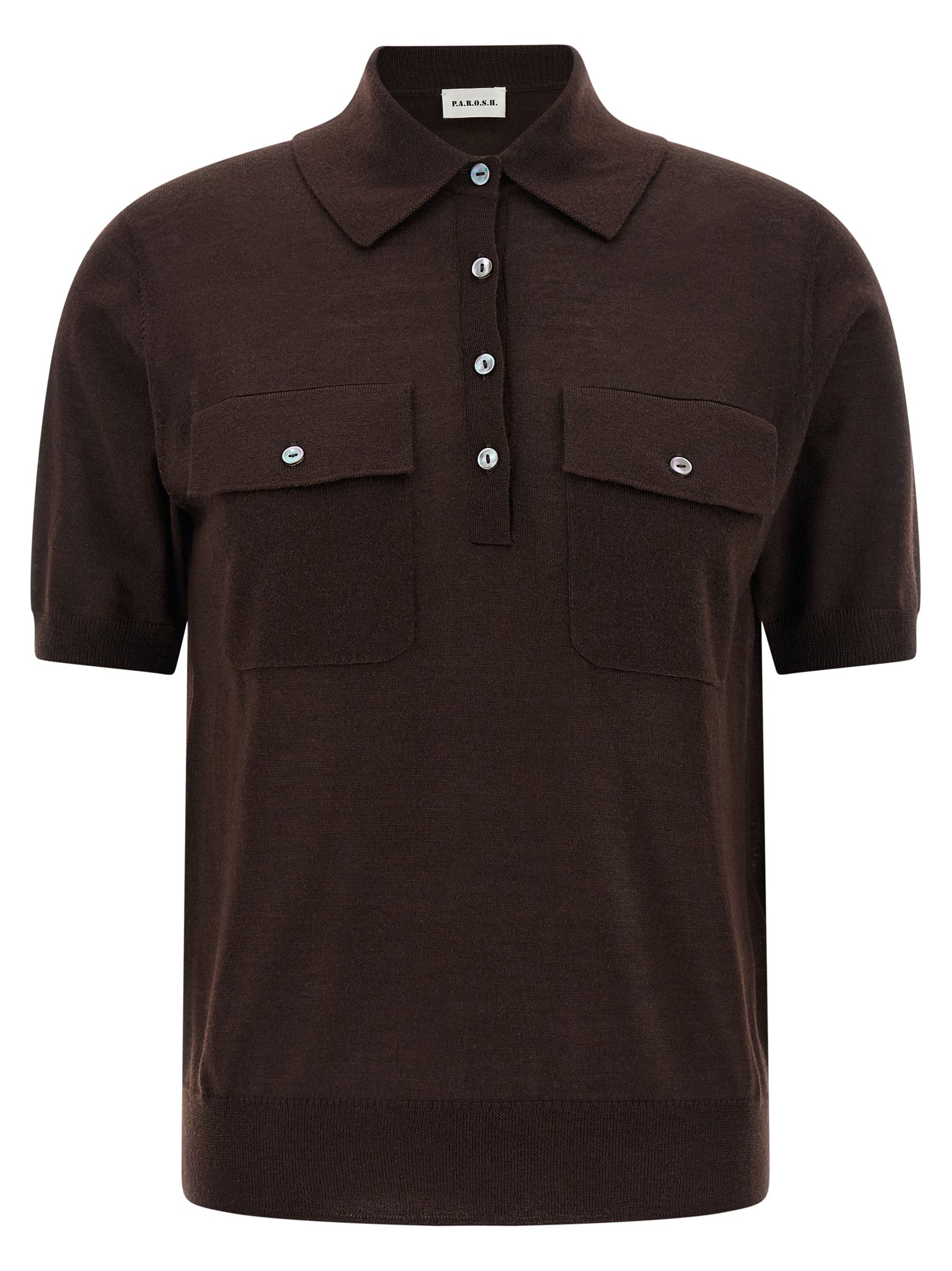 P.A.R.O.S.H. Women 'Linfa26' Polo Shirt P.A.R.O.S.H.