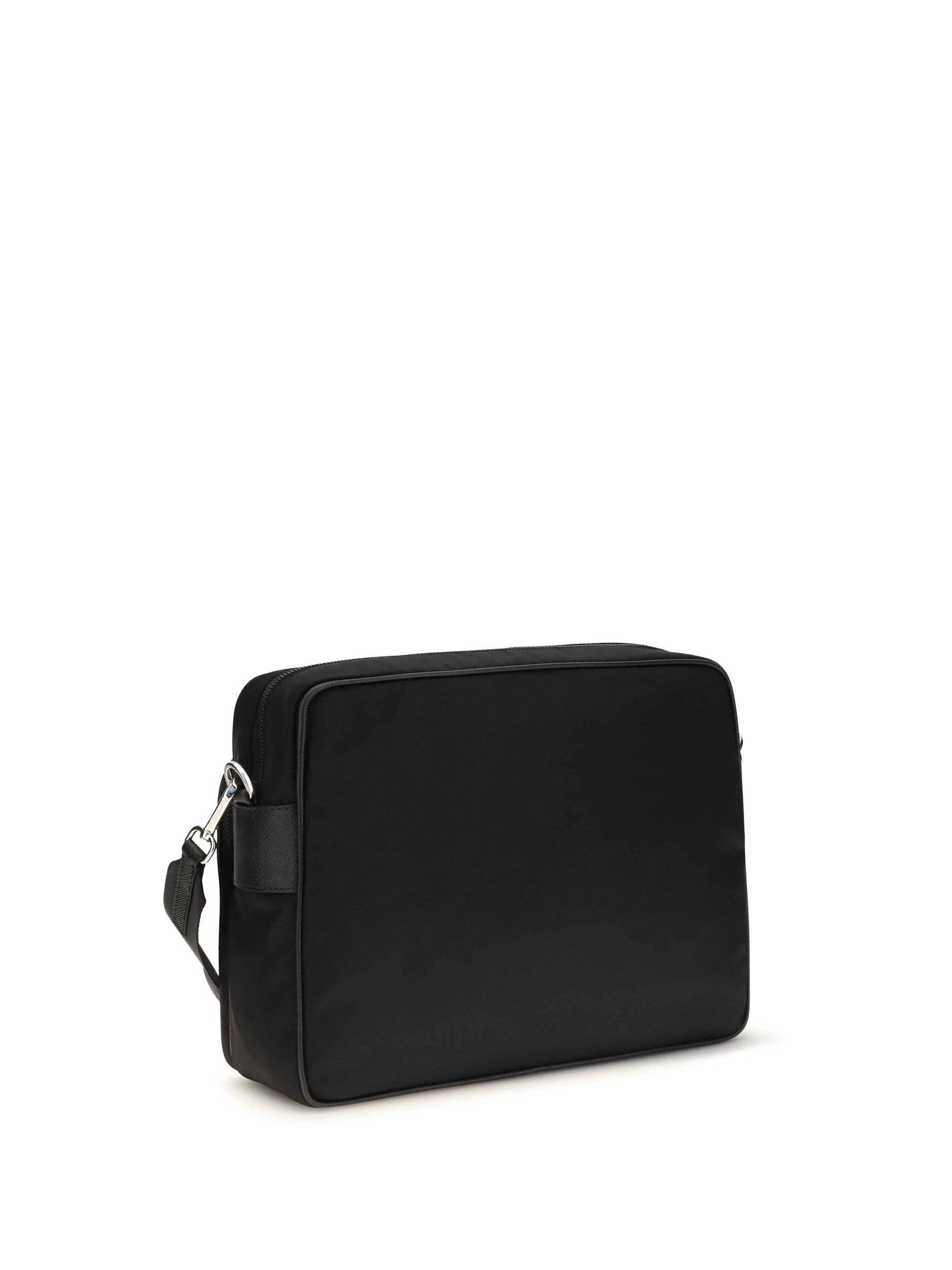 Prada Men Re-Nylon And Leather Shoulder Bag PRADA