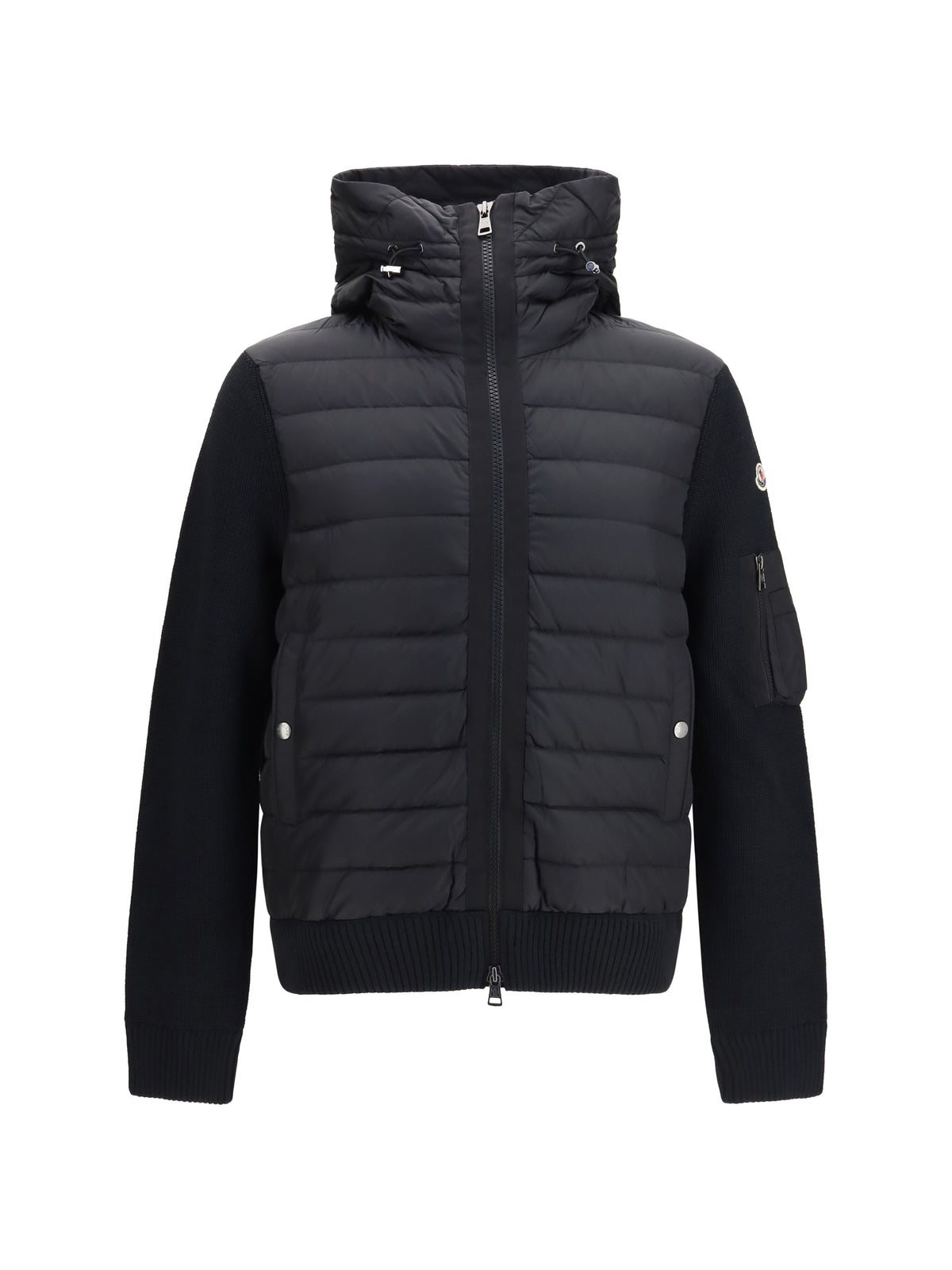 Moncler Men Cardigan With Padded Hood MONCLER