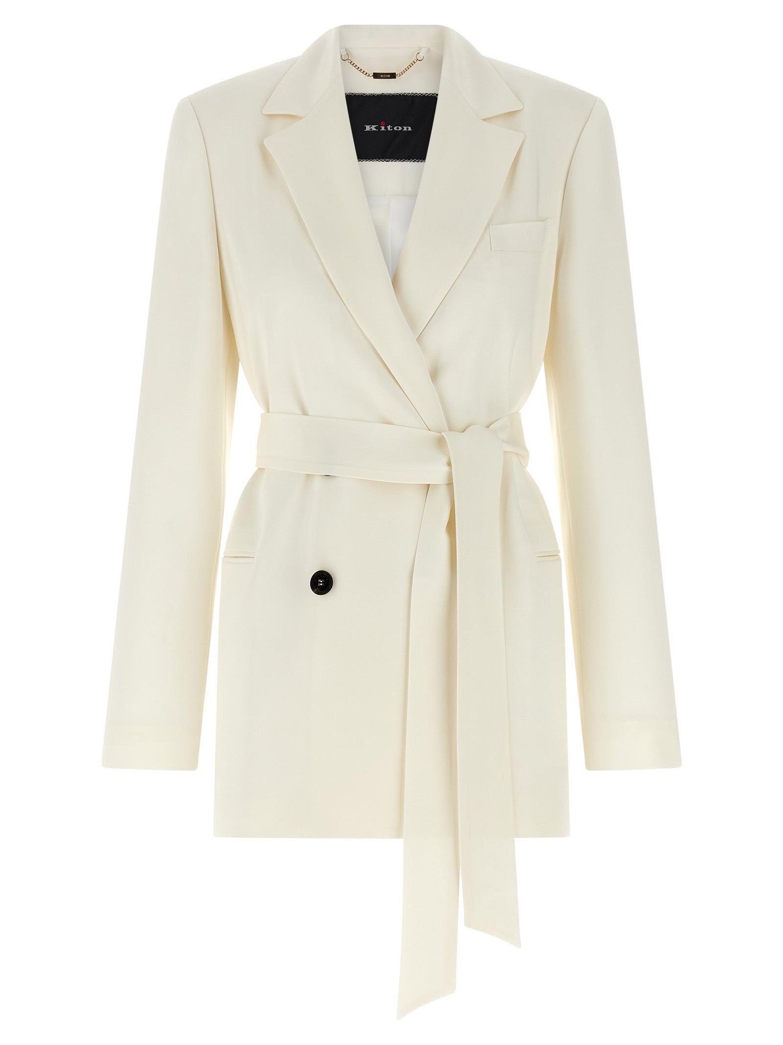 Kiton Women Silk Blazer KITON