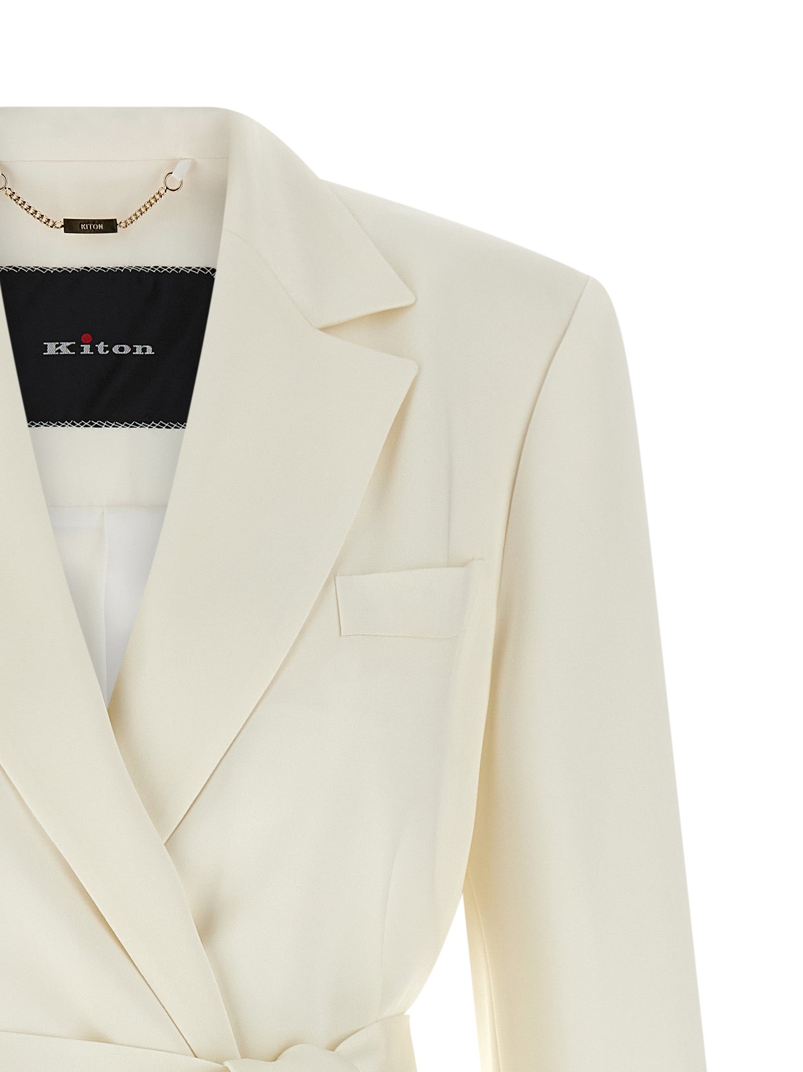 Kiton Women Silk Blazer KITON