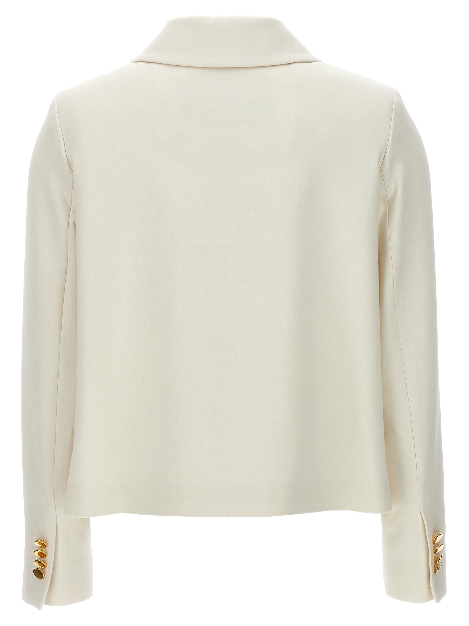 Kiton Women Cropped Double-Breasted Jacket KITON