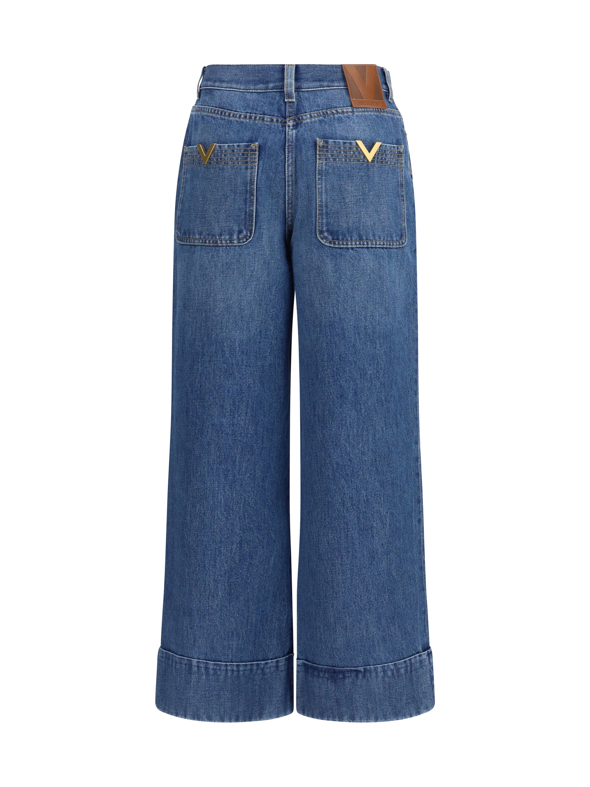Valentino Women Logo Detail Jeans VALENTINO