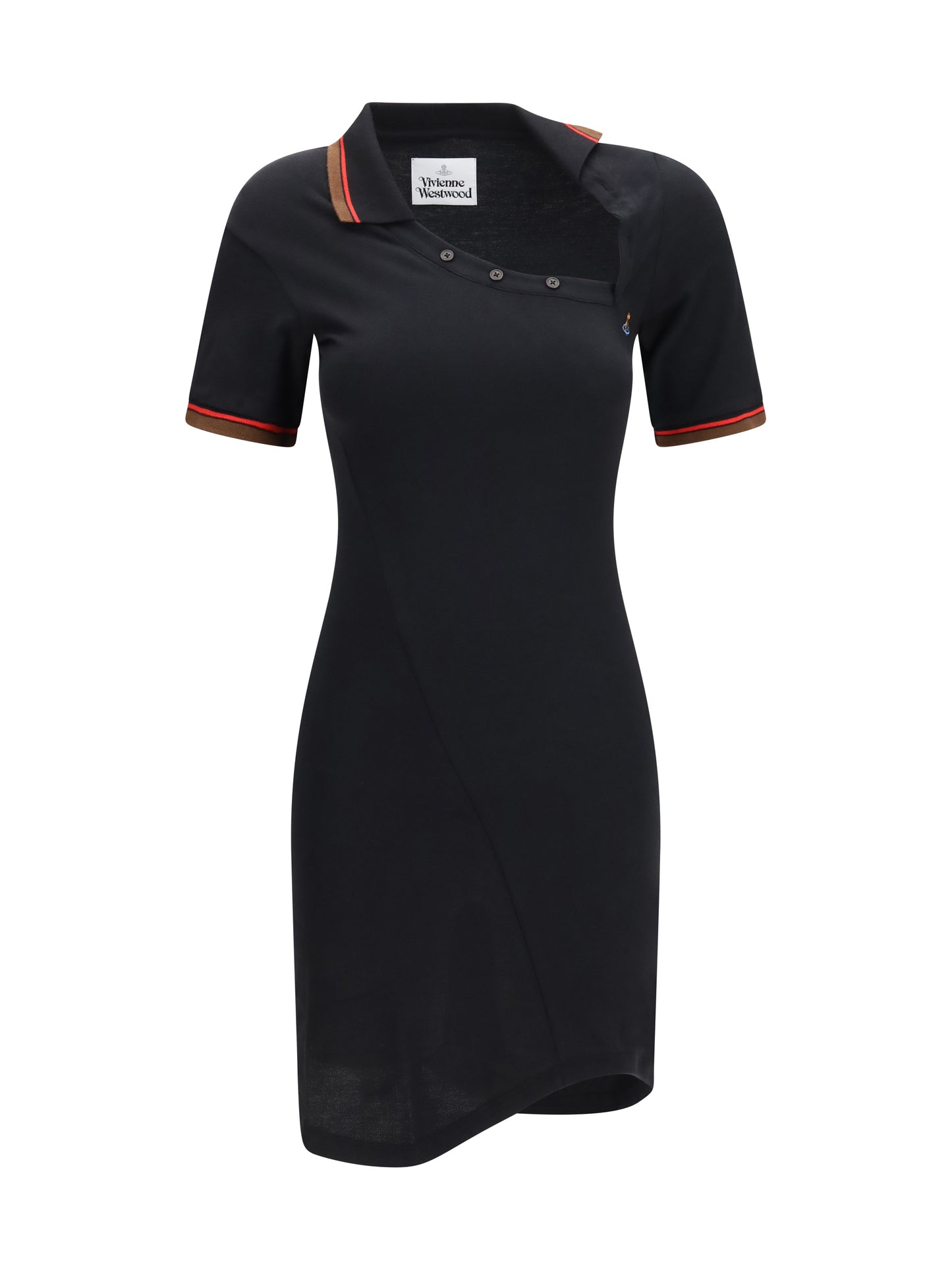 Vivienne Westwood Women Glory Cotton Piqué Polo Dress VIVIENNE WESTWOOD