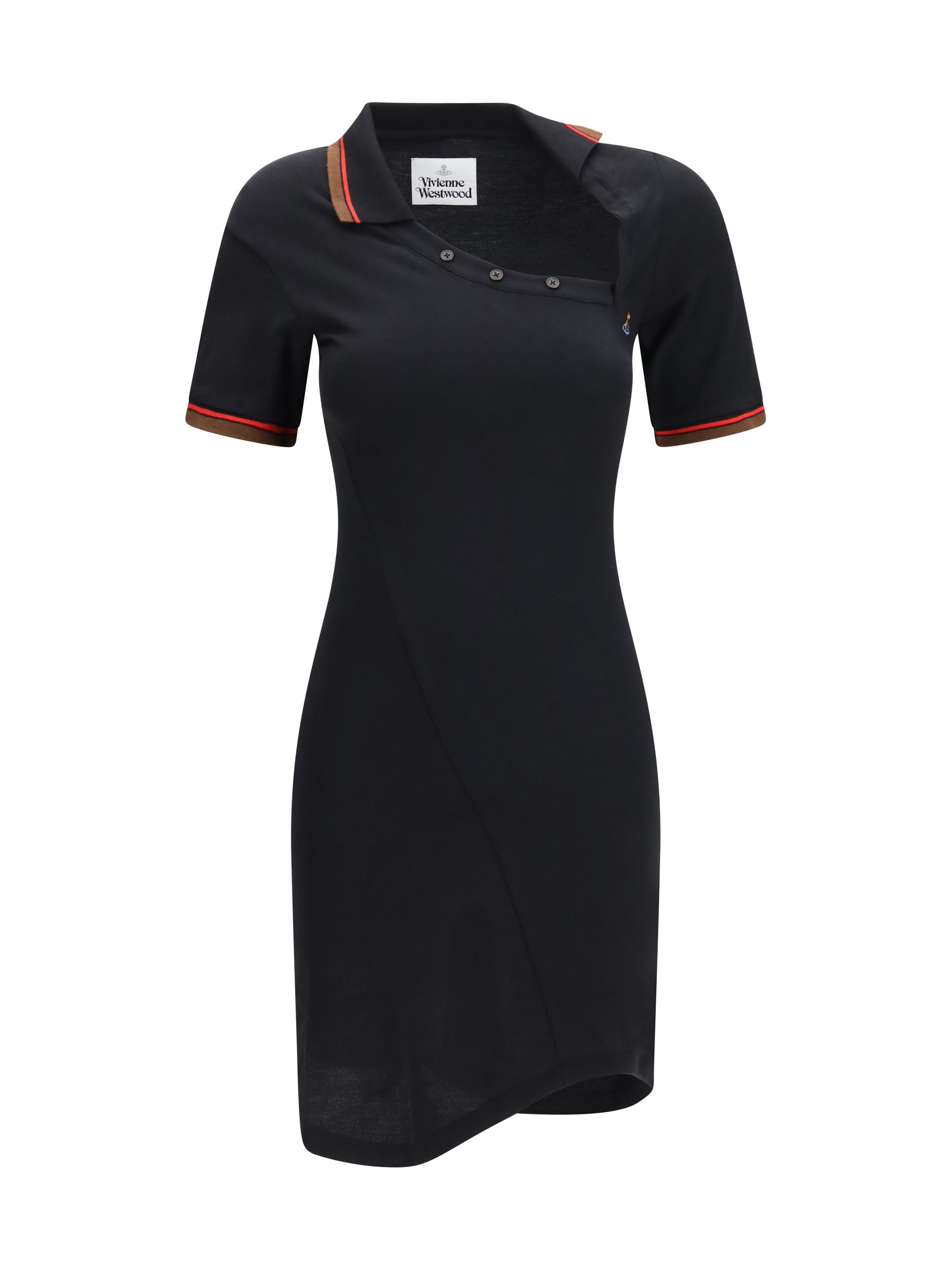 Vivienne Westwood Women Glory Cotton Piqué Polo Dress VIVIENNE WESTWOOD