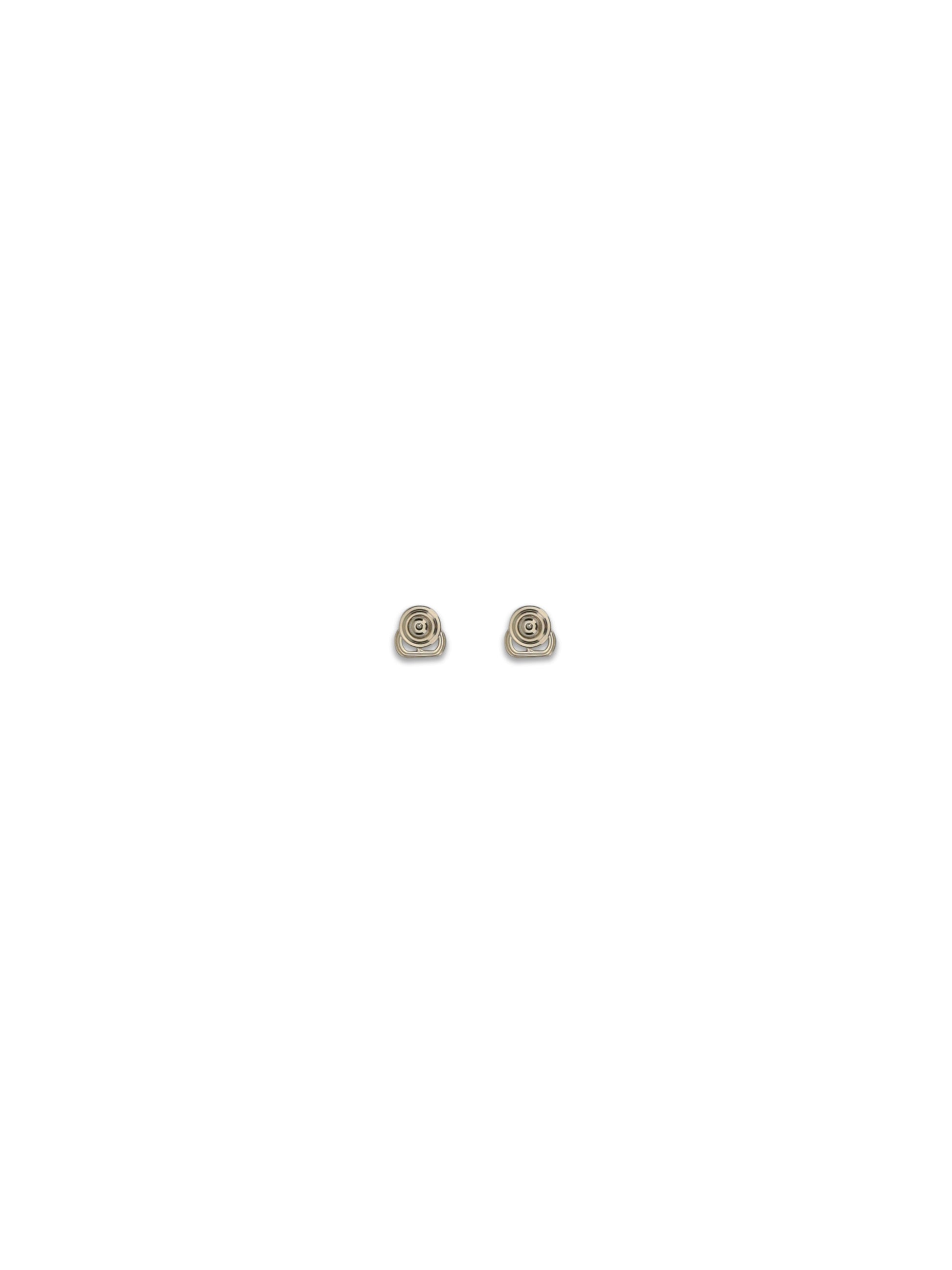 Valentino Garavani Women Earrings (Logo 10Mm) | Ovalette | Metall VALENTINO GARAVANI