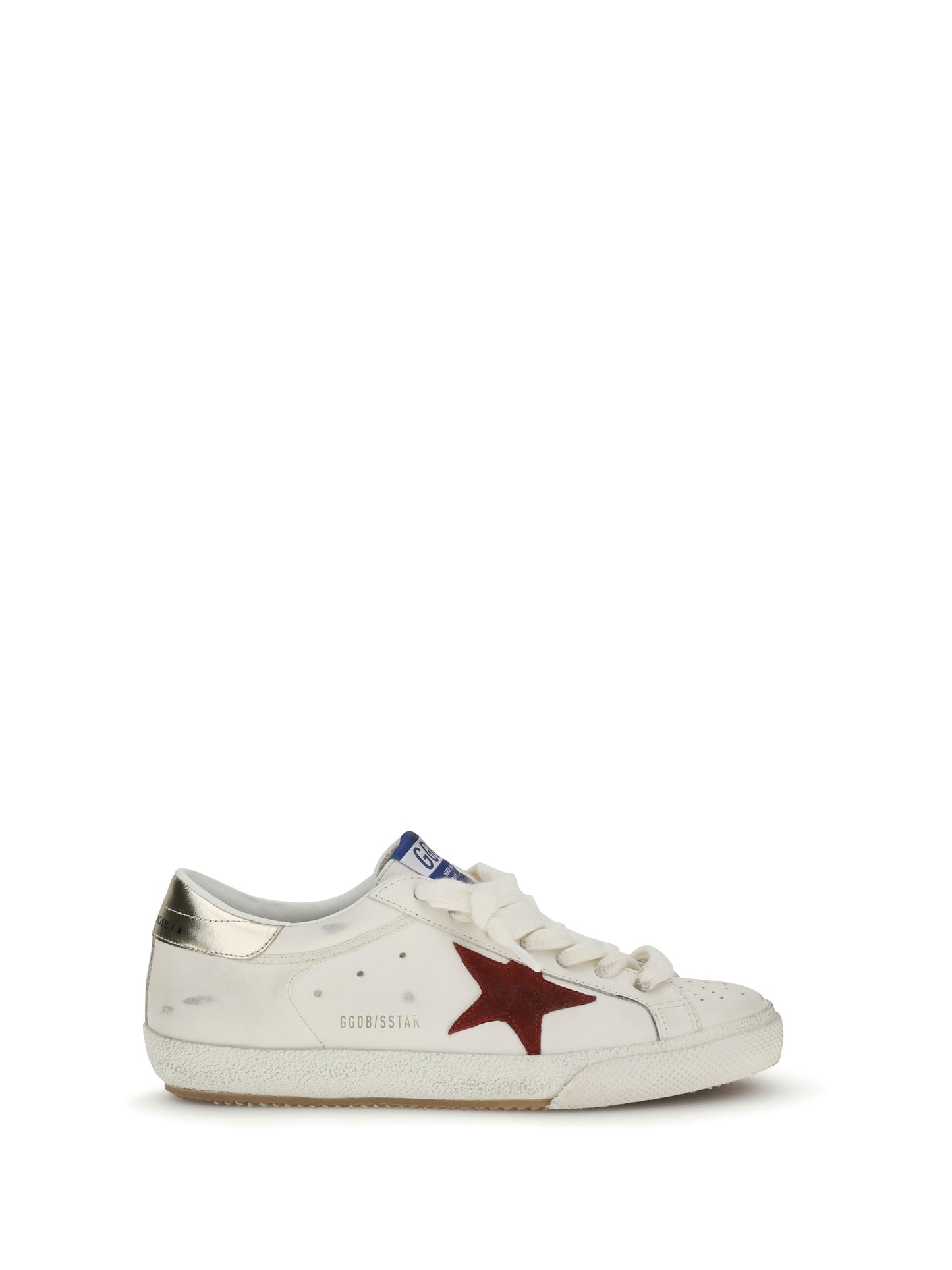 Golden Goose Men Leather Super Star Sneakers GOLDEN GOOSE