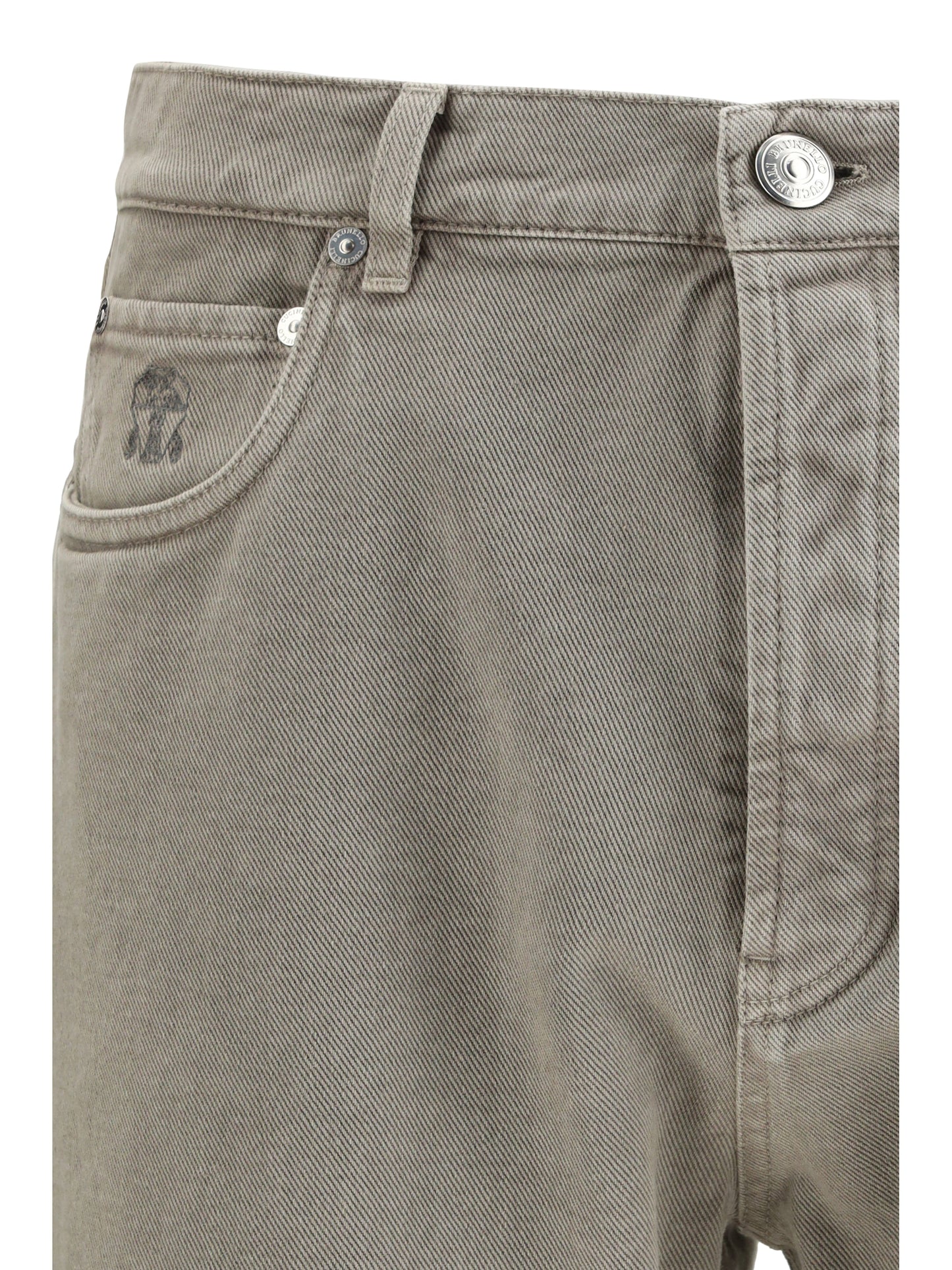 Brunello Cucinelli Men Iconic Fit Five-Pocket Trousers BRUNELLO CUCINELLI