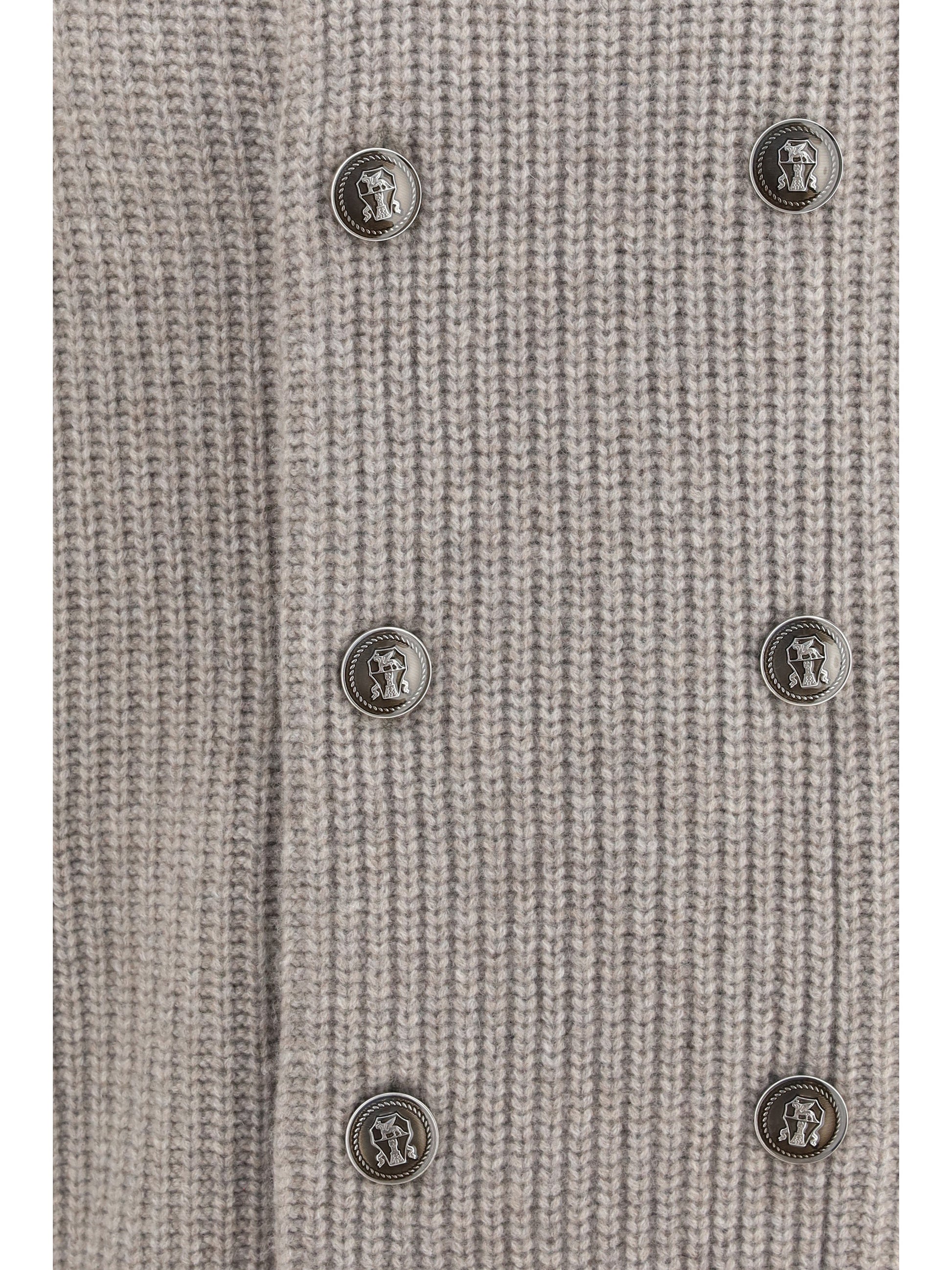 Brunello Cucinelli Men Marina Cardigan In English Rib Cashmere BRUNELLO CUCINELLI