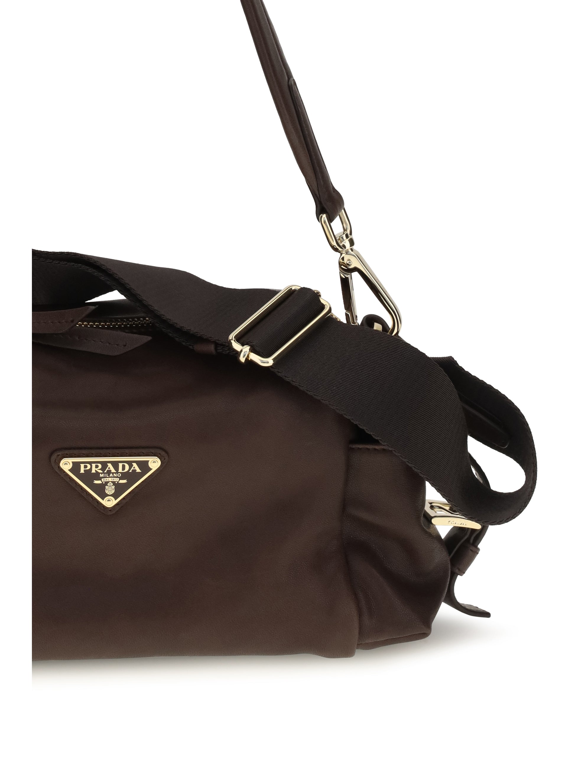 Prada Women Explore Shoulder Bag In Nappa Leather PRADA