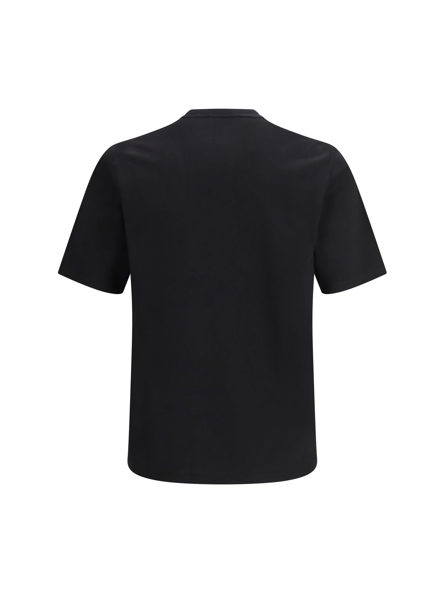 Saint Laurent Men Cotton Jersey T-Shirt With Embroidered Logo SAINT LAURENT