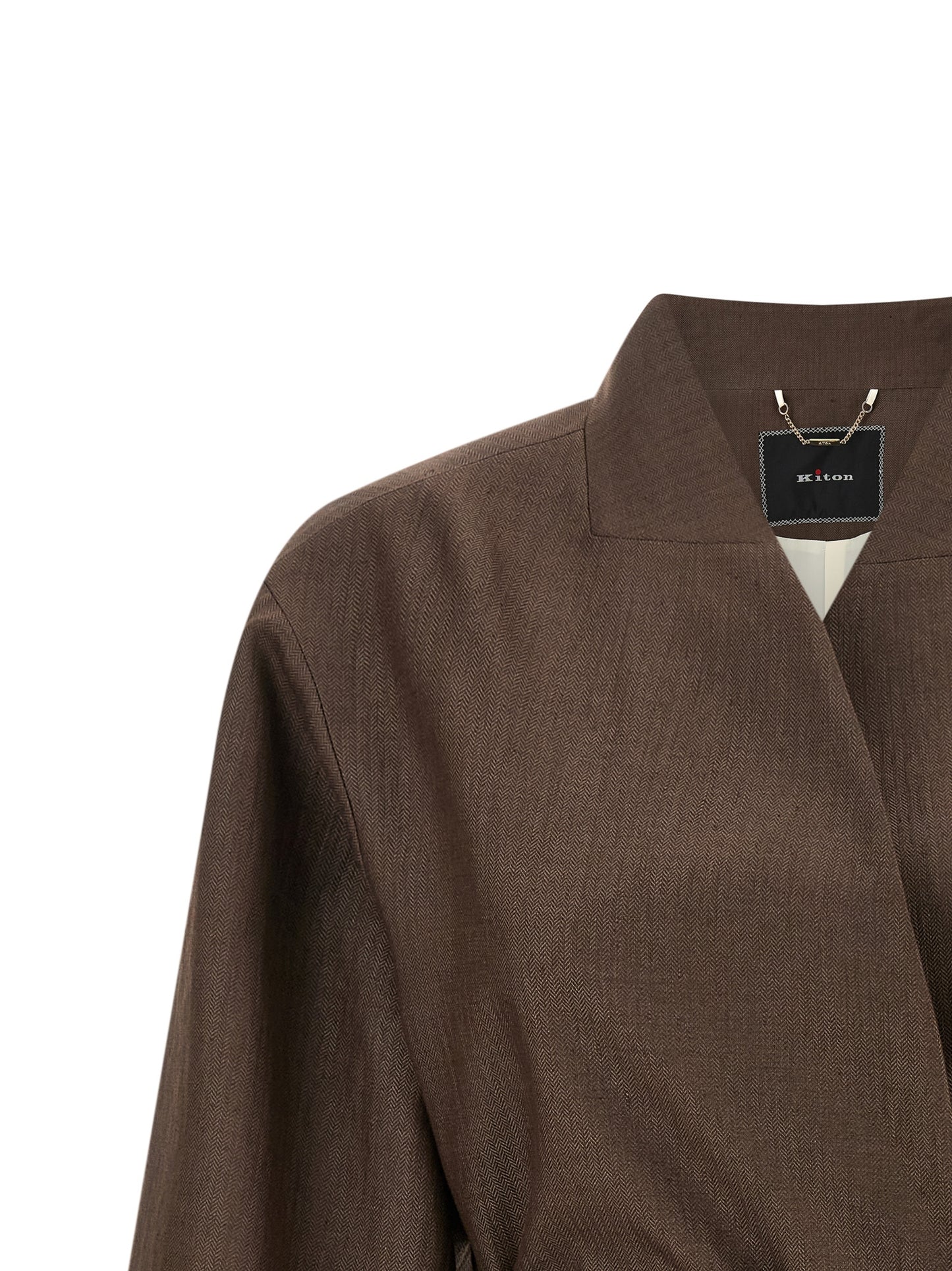 Kiton Women Linen Blend Blazer KITON