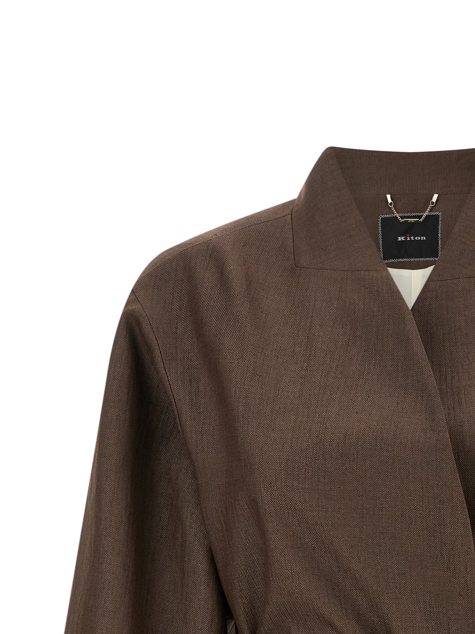 Kiton Women Linen Blend Blazer KITON