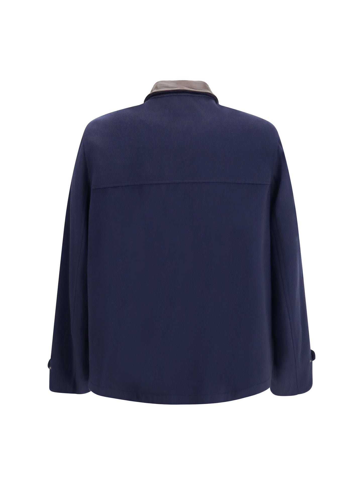 Brunello Cucinelli Men Virgin Wool Jacket Withnappa Inserts BRUNELLO CUCINELLI