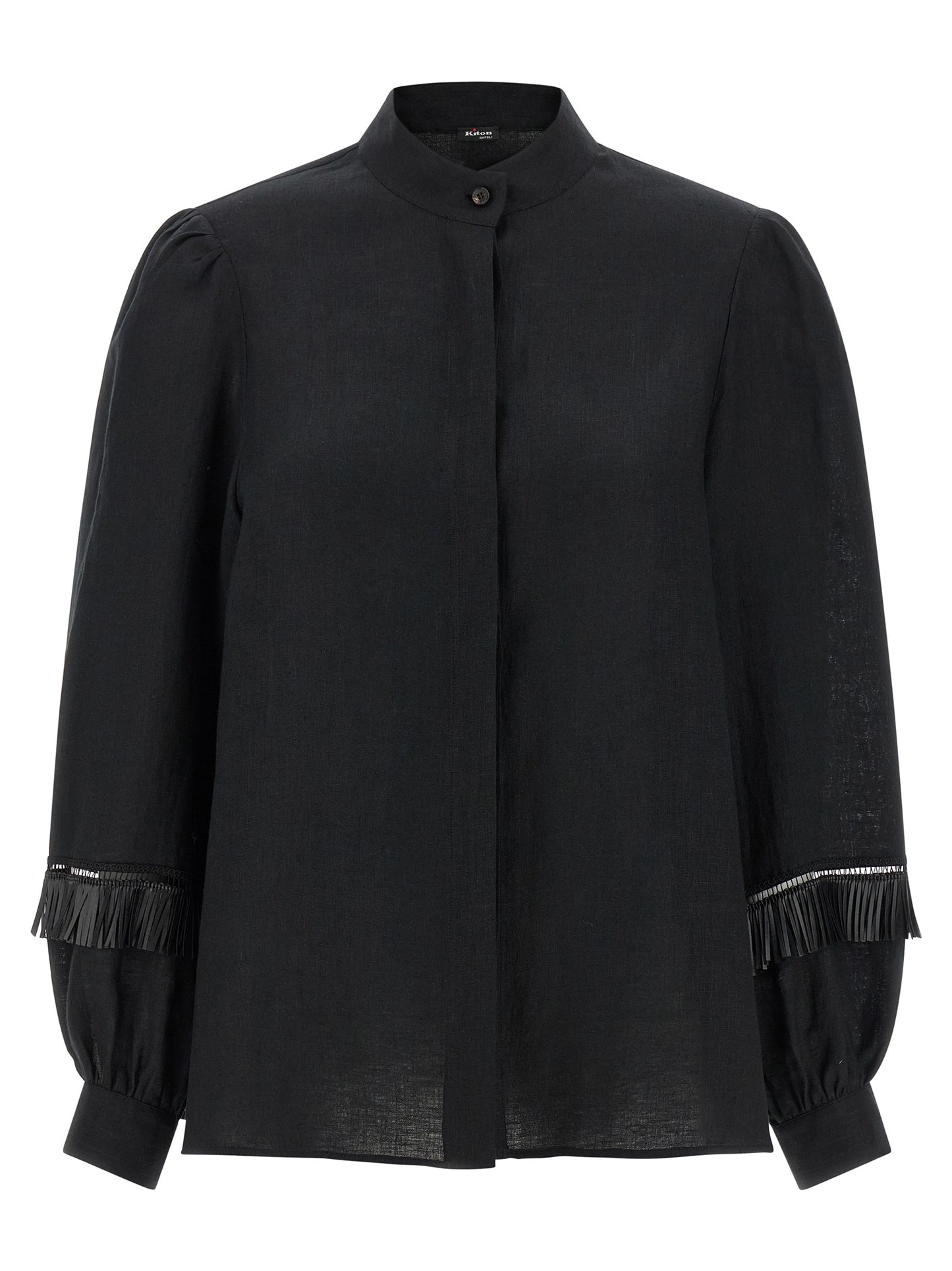 Kiton Women Fringed Shirt KITON